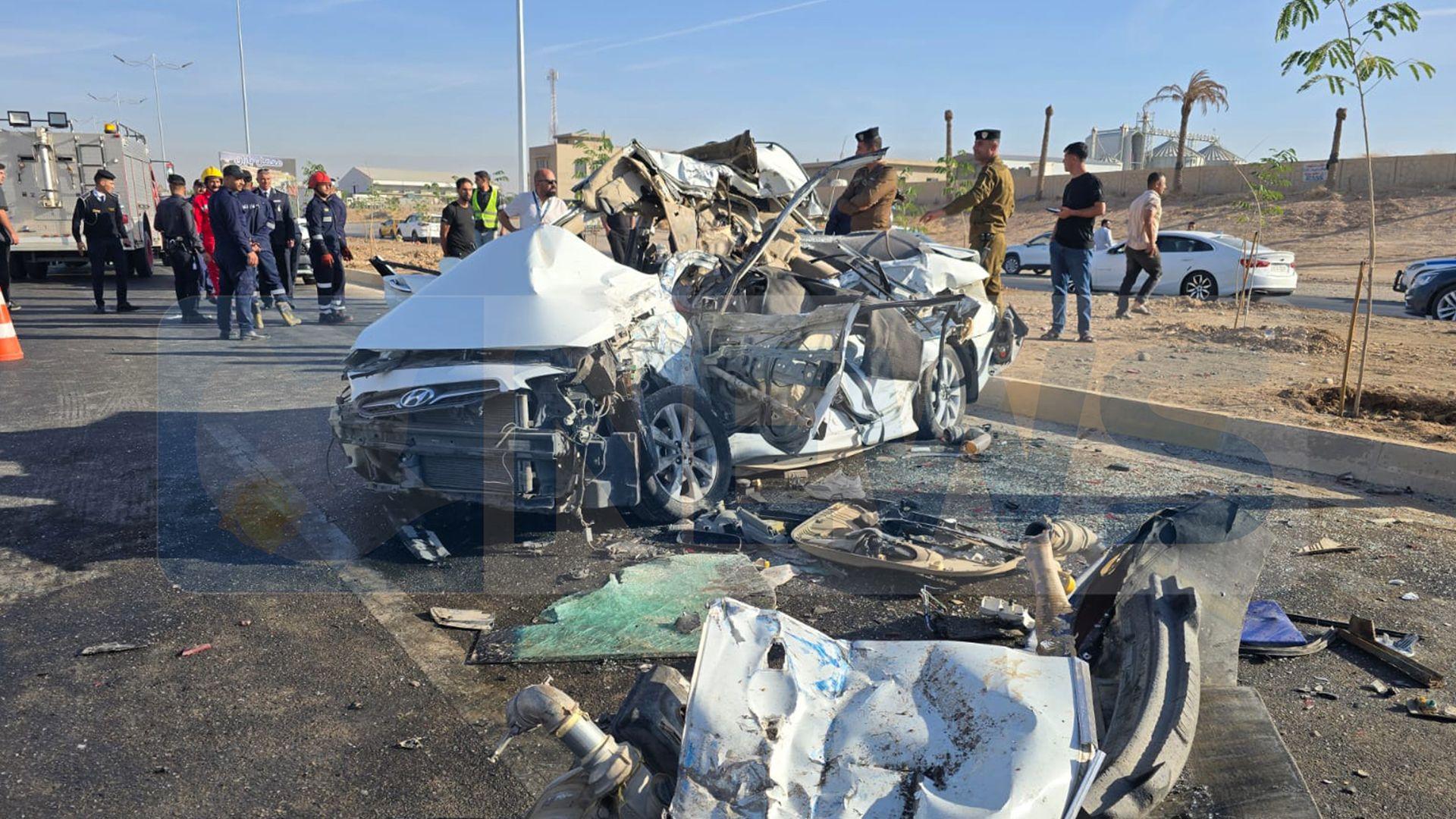 لە روداوێکی هاتوچۆدا لە کەرکوک دوو کەس گیانیان لەدەستدا