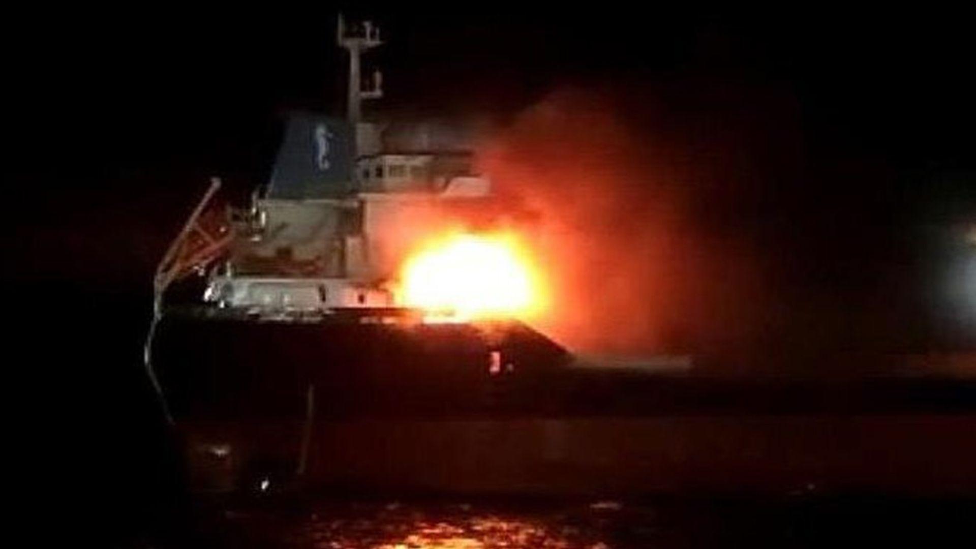 دوو كەشتی نەوت هەڵگر لە دەریای رەش كرانە ئامانج