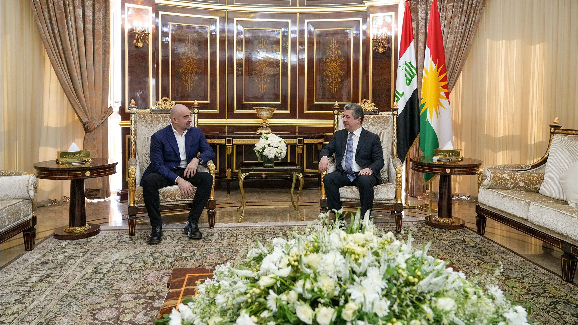 بافڵ جەلال تاڵەبانی و مەسرور بارزانی کۆبوونەوە