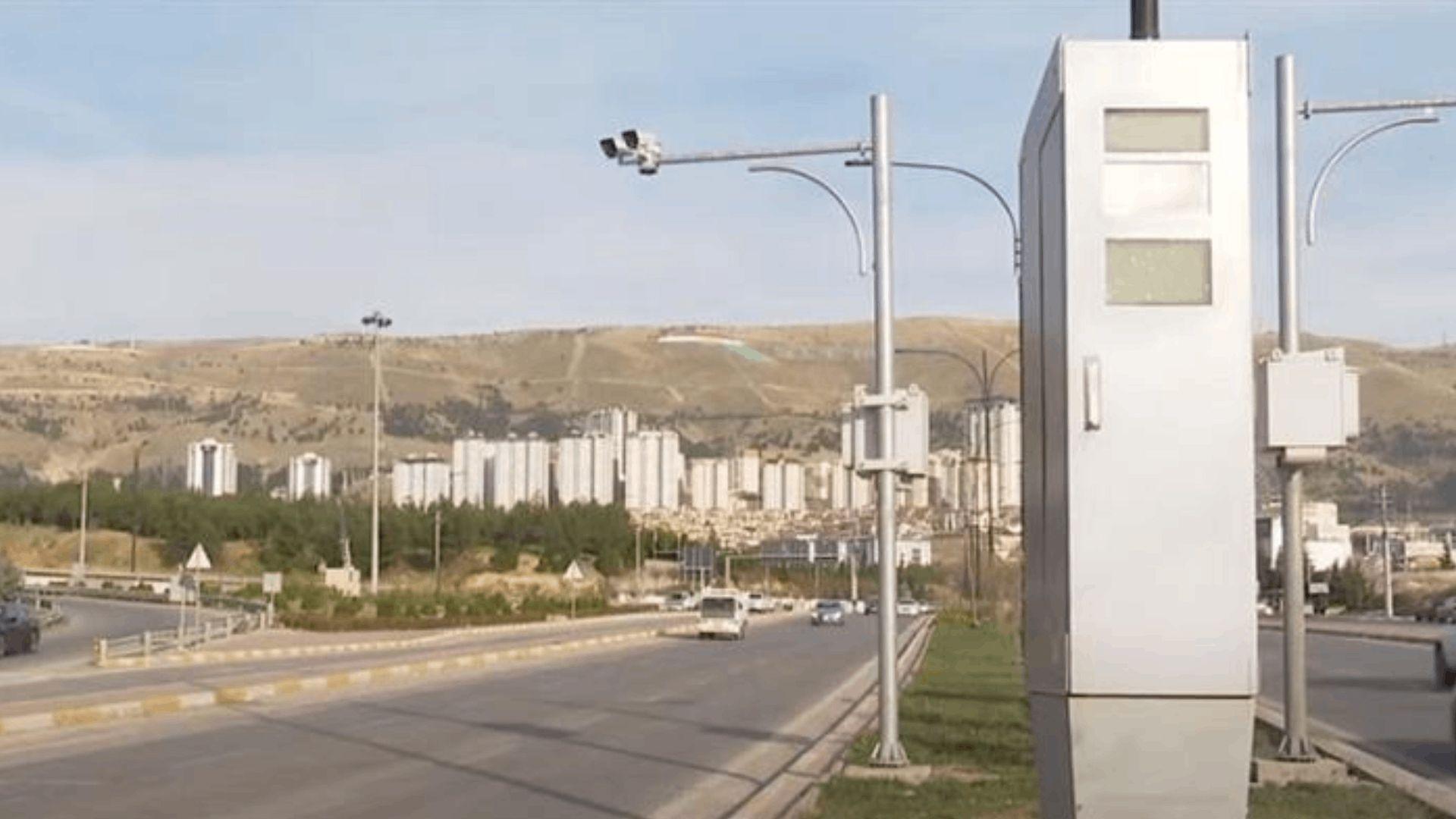 هاتوچۆی سلێمانی: دوو کامێرای چاودێری خێرایی دەکەونەکار