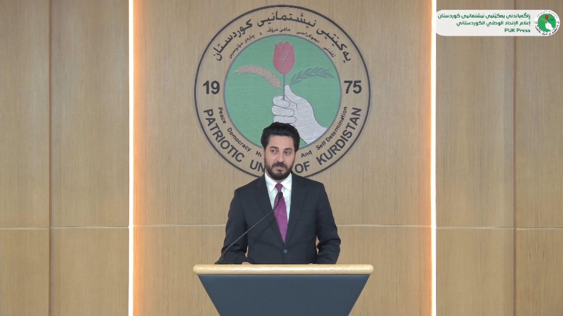 وتەبێژی یەکێتی: هەوڵێک هەبوو بۆ تیرۆرکردنی سەرۆکی یەکێتی