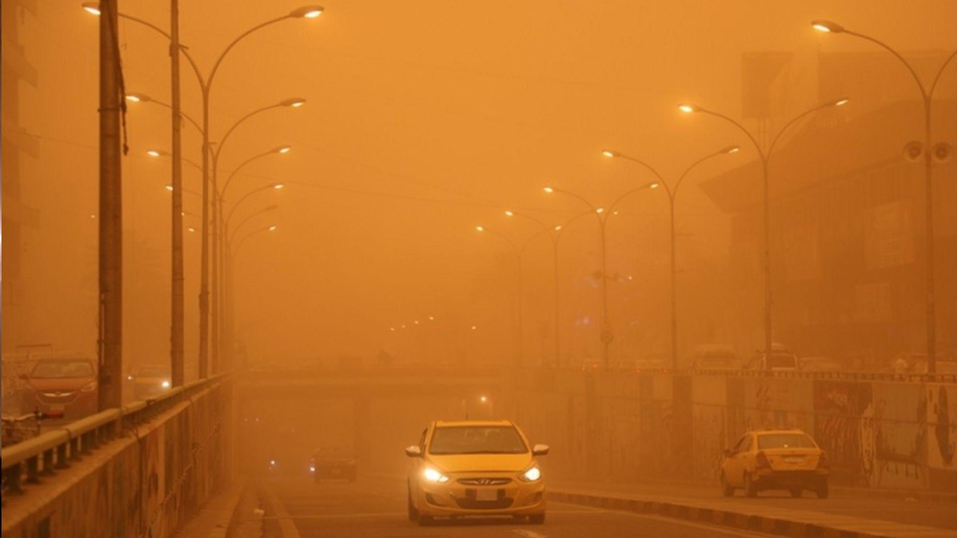 شەپۆلی خۆڵبارین تا رۆژی سێشەممە بەردەوام دەبێت