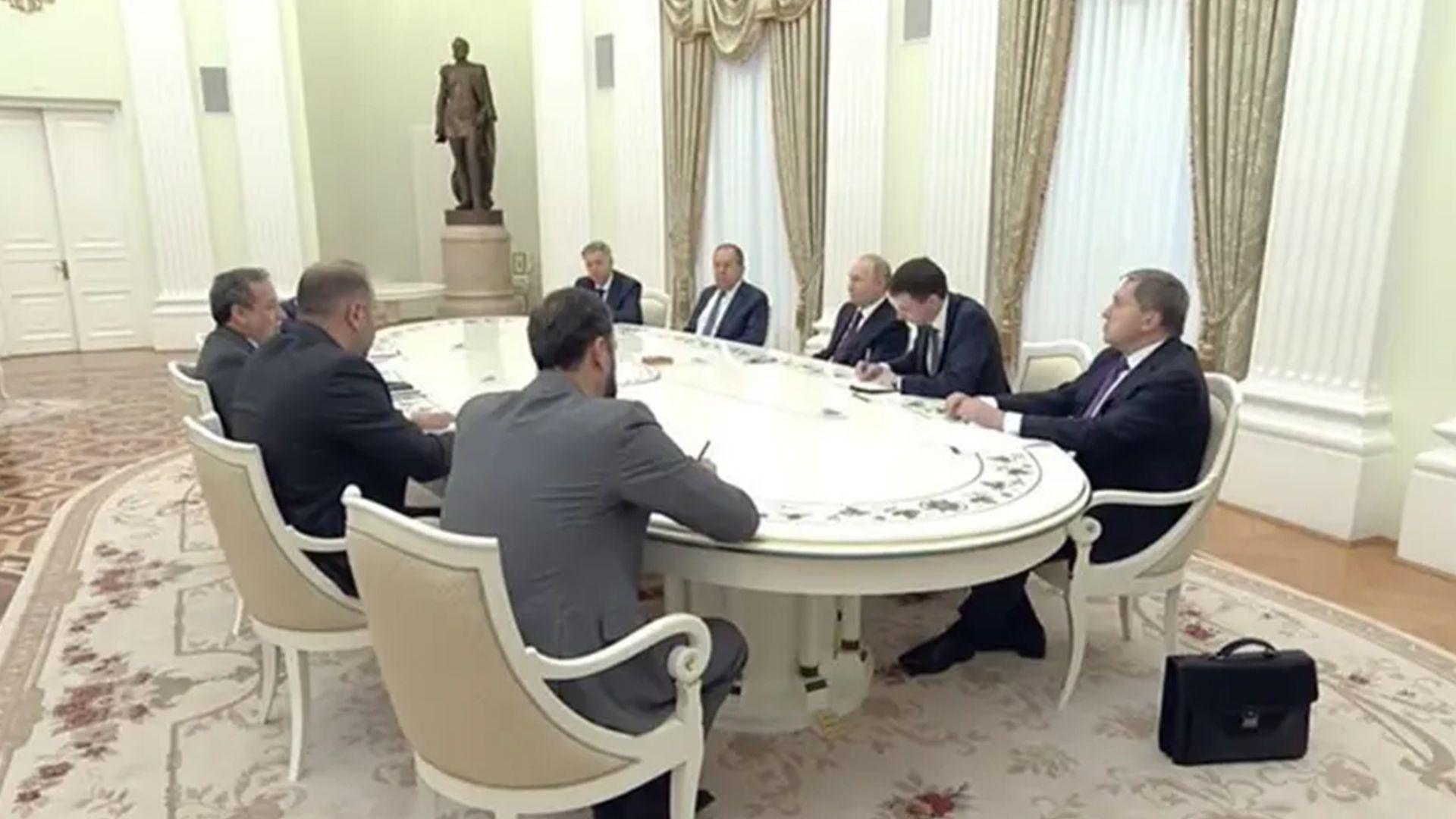 پوتن: بەدوای رێگە چارەیەک دەگەڕێین بۆ چارەسەرکردنی کێشەی رۆژهەڵاتی ناوەڕاست