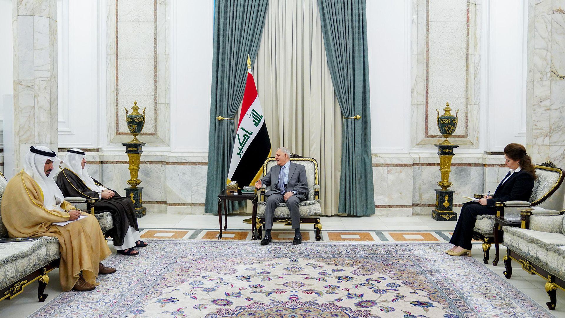 سەرۆک کۆمار پێشوازی لە باڵیۆزی کوەیت کرد