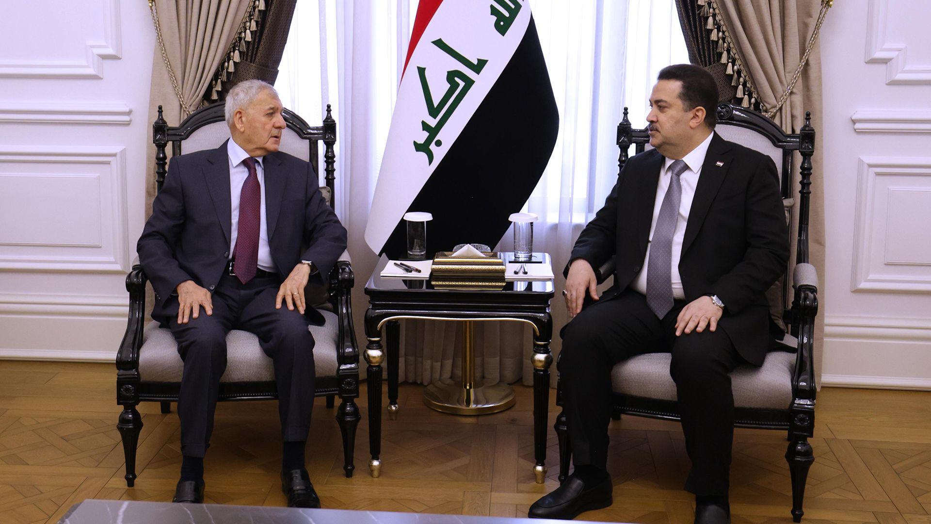 د.لەتیف رەشید و محەمەد شیاع سودانی کۆبوونەوە