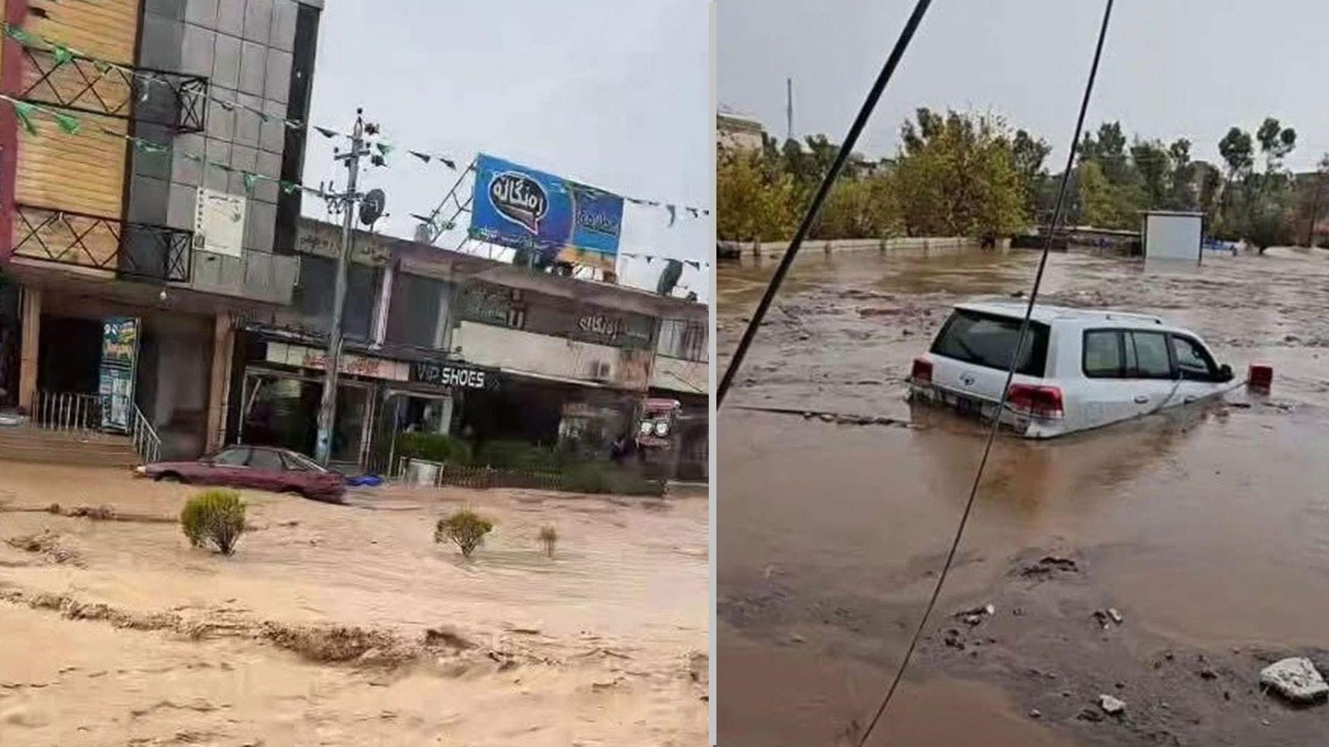 بەهۆی لافاوەکەی چەمچەماڵ دوو کەس گیانیان لەدەستدا