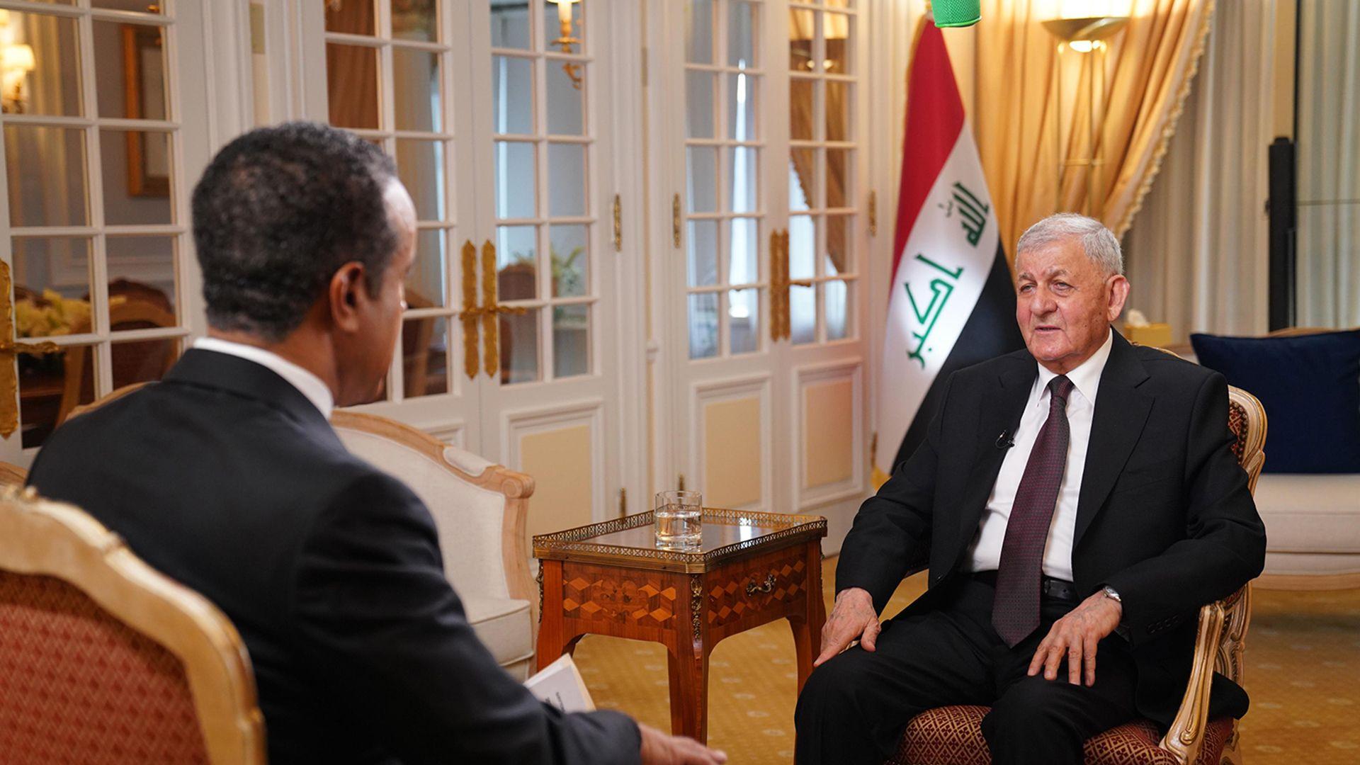 سەرۆک کۆمار: رەوشی ئێستای عیراق سەقامگیرە