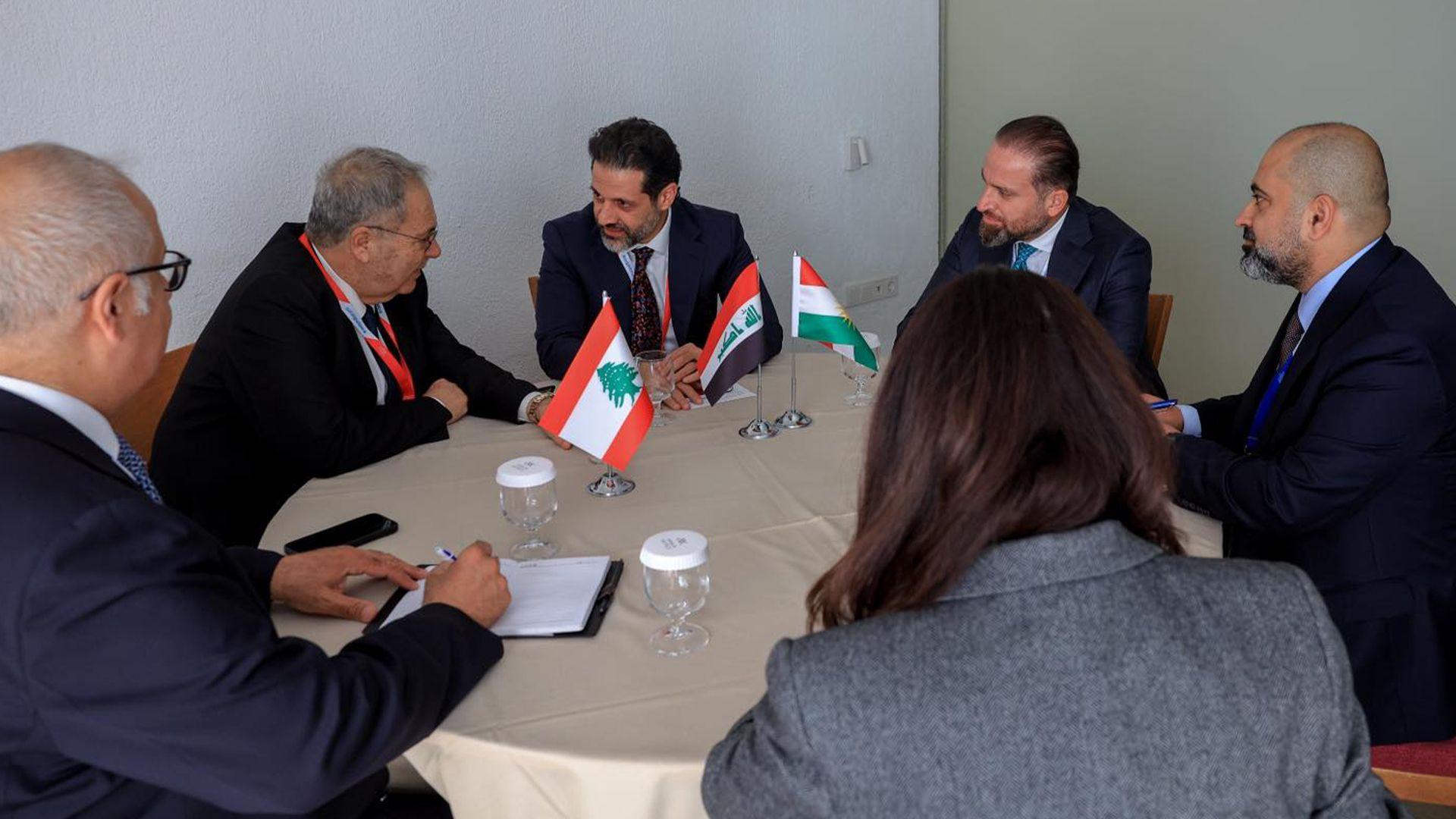 قوباد تاڵەبانی جێگری سەرۆک وەزیرانی هەرێم لەگەڵ تاریق متری جێگری سەرۆک وەزیرانی لوبنان کۆبووەوە