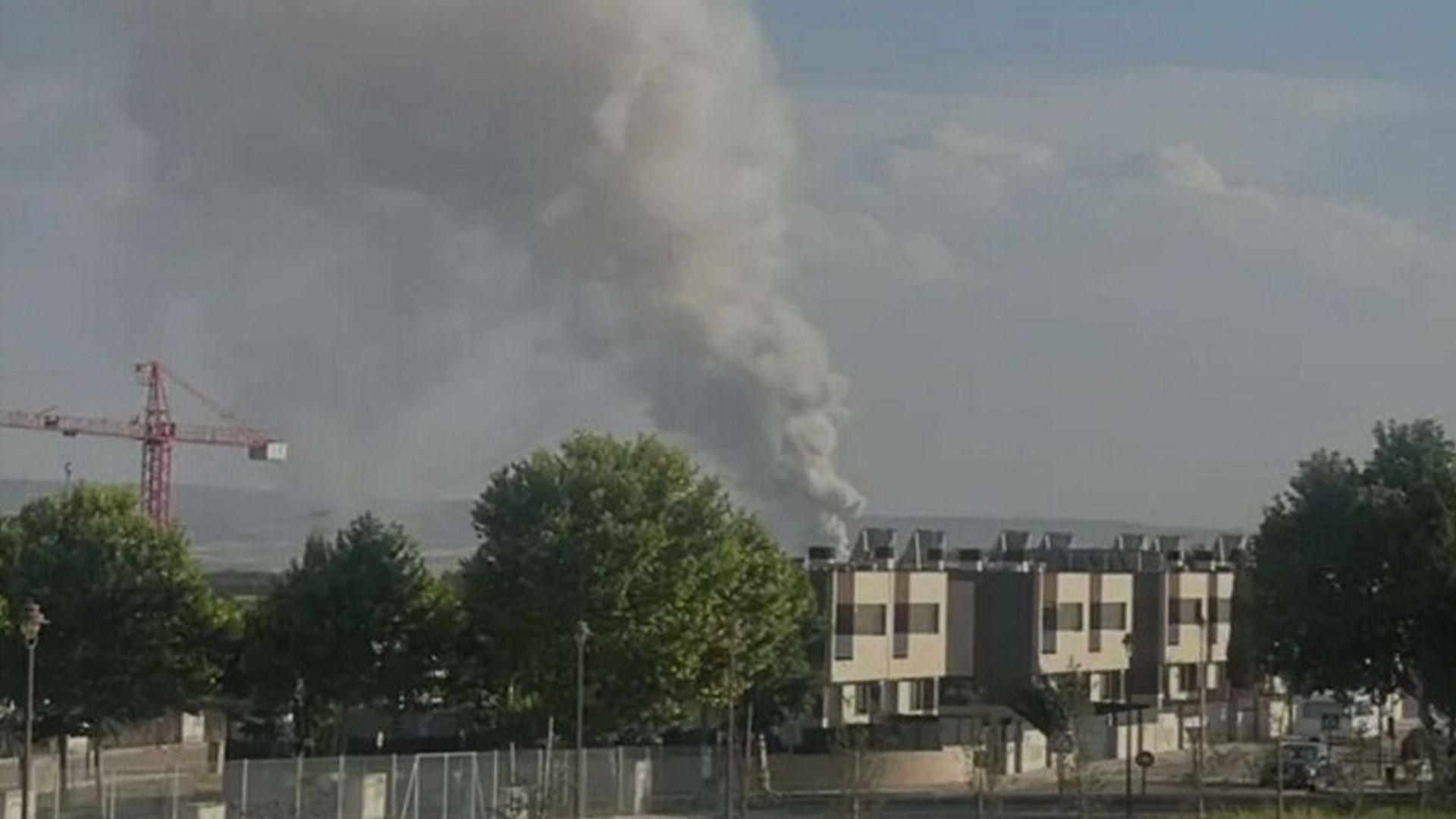 نزیكەی 60 هەزار كەس لە مەدرید بەهۆی تەقینەوەی كارگەیەكی پاترییەوە كەرەنیتنە كران