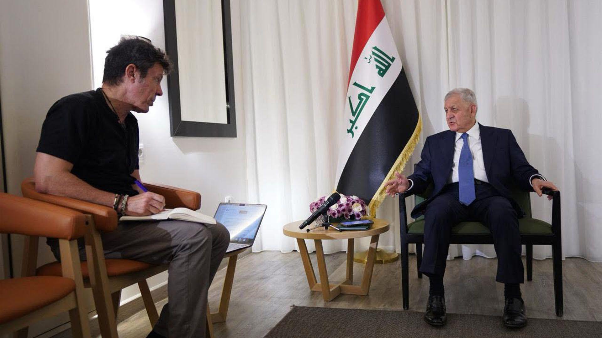 سەرۆك كۆمار: رۆژانە لە نێوان بەغداد و هەولێر گفتوگۆ دەكرێت بۆ چارەسەركردنی كێشەكان