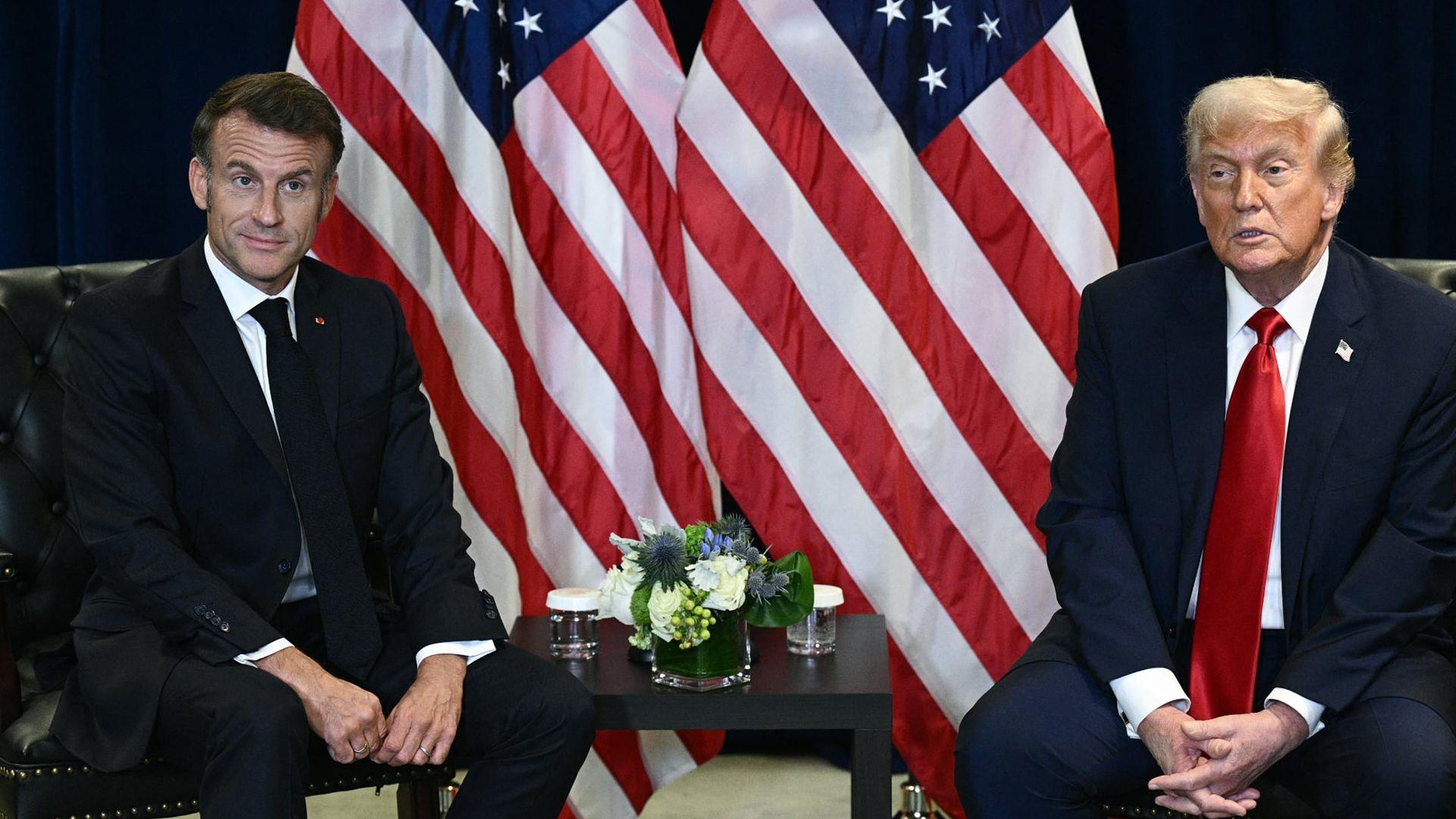 ماکرۆن بۆ ترەمپ: دانپێدانان بە دەوڵەتی فەلەستین  ئاماژەیە بۆ گۆڕانکارییەکی گەورە