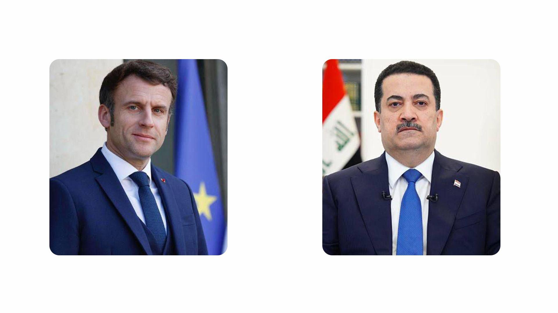 ماکرۆن بۆ سودانی: سەرکەوتنی عیراق بۆ مۆندیال پیرۆزە