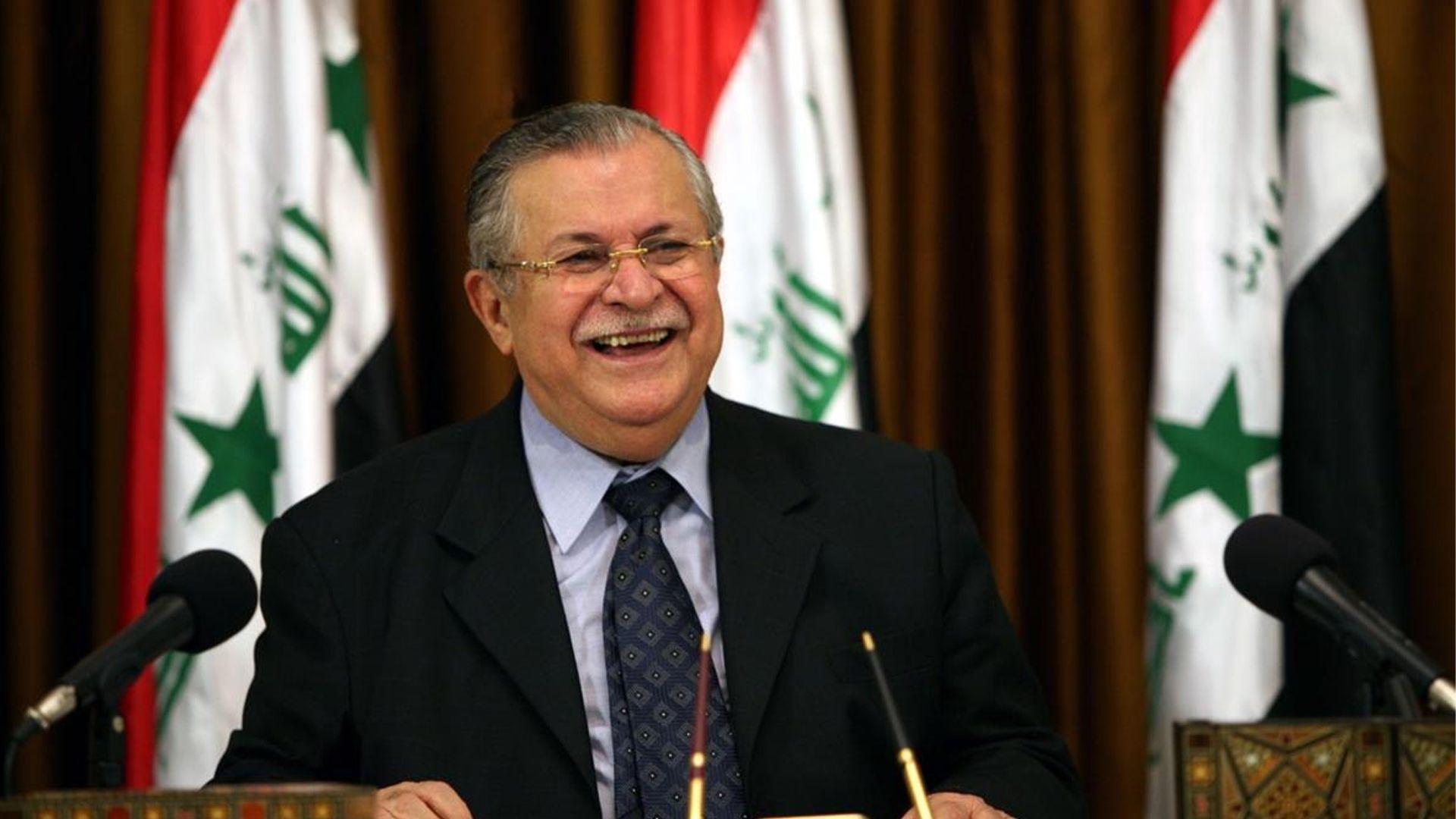 سەرۆك مام جەلال یەكەم سەرۆك كۆماری كورد بوو لە مێژووی عیراقدا