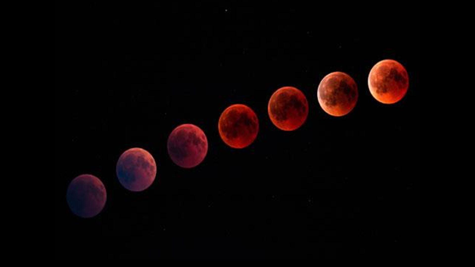 ئەمشەو دیاردەی مانگ گیرانی سور رودەدات