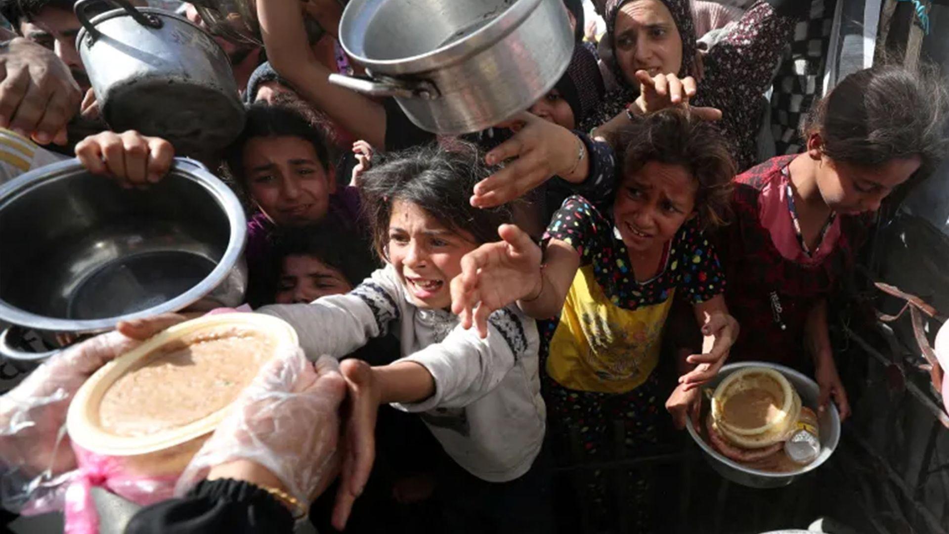 یونیسێف: ملیۆنێک منداڵ لەغەززە روبەروی برسێتی و کارەساتی مرۆیی بونەتەوە