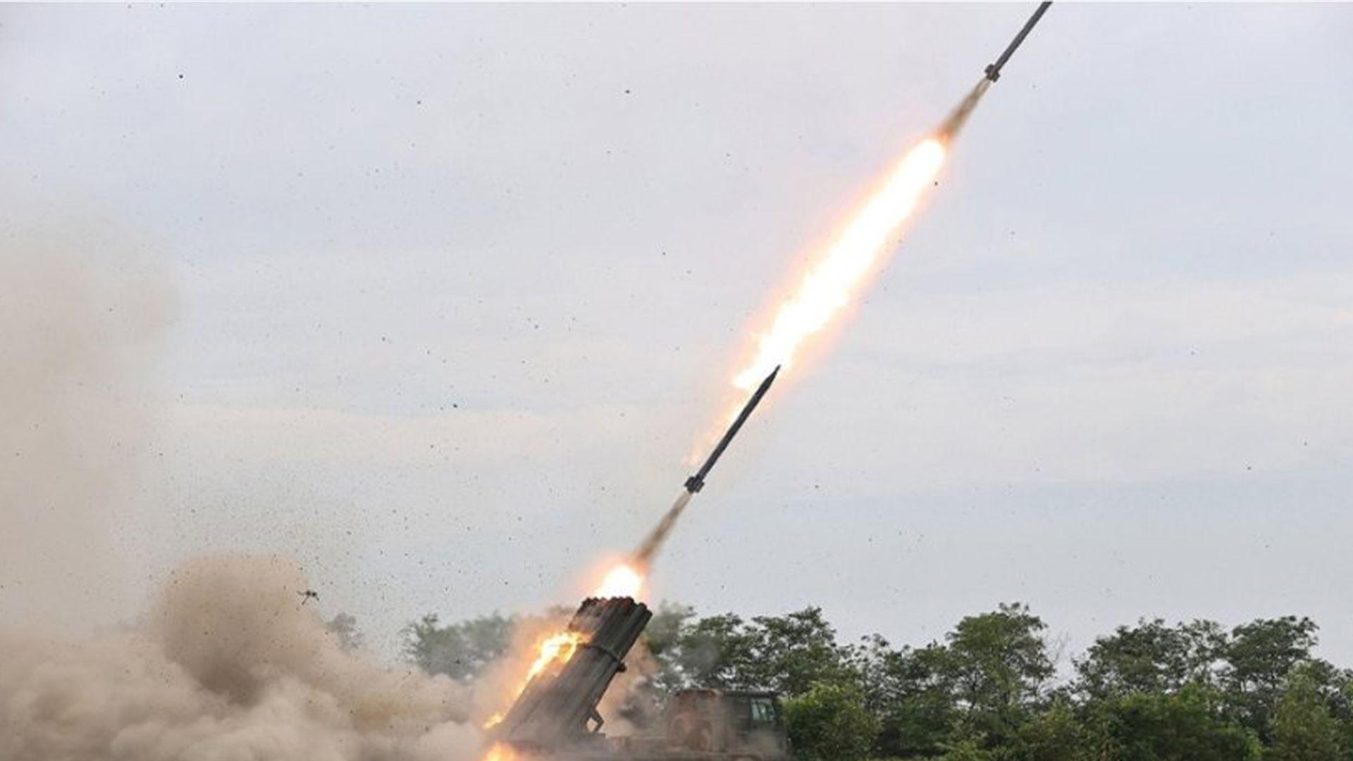 کۆریای باکور چەند موشەکێکی ئاڕاستەی دەریای زەرد کردووە