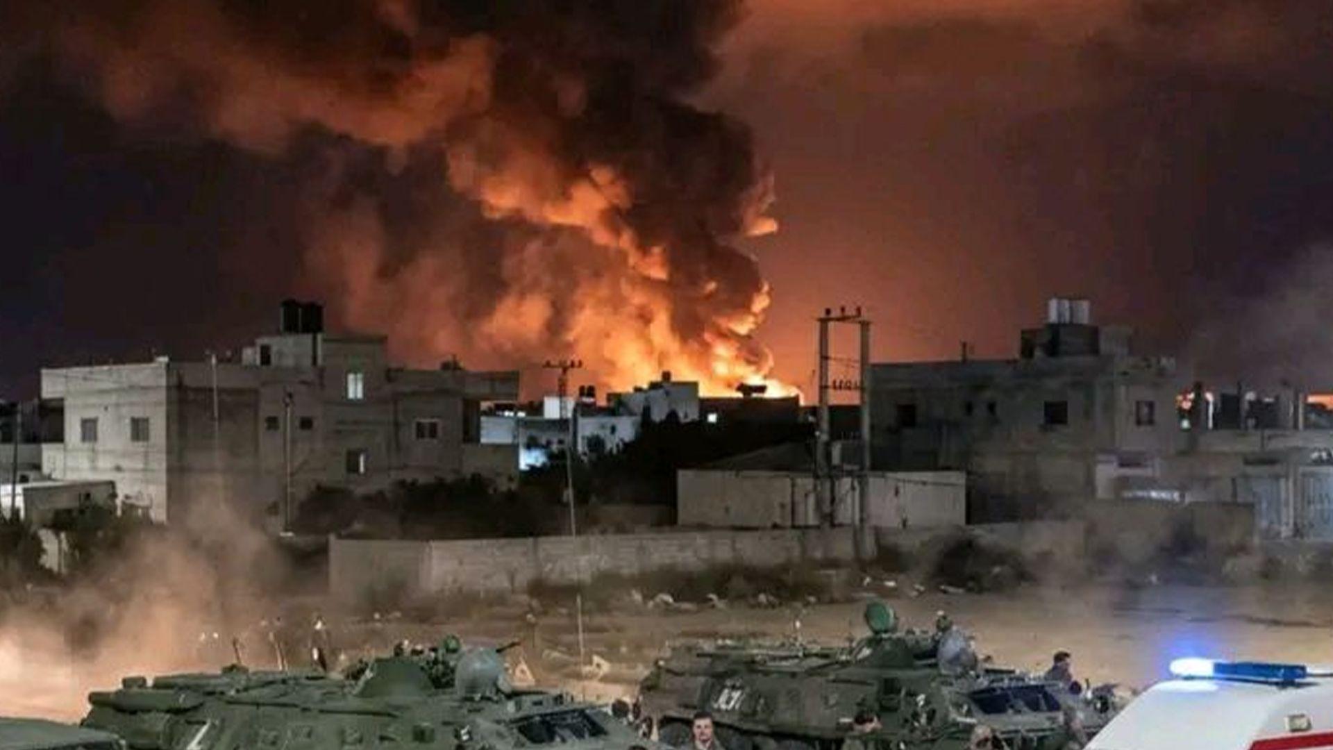 تەقینەوەیەكی گەورە لەناو كۆگایەكی بزوێنەری موشەك لە ئیسرائیل رویدا