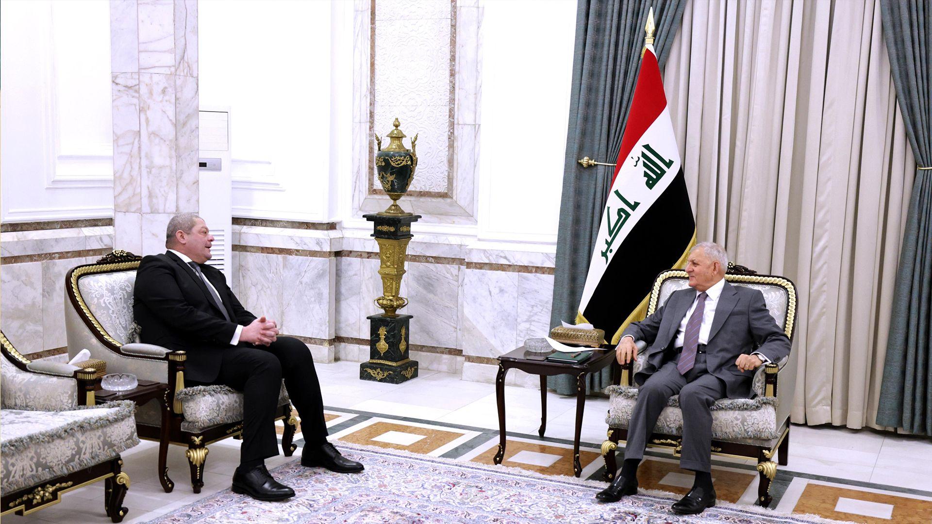 سەرۆک کۆمار جەختی لە پێویستی یەکخستنی تێڕوانین و بۆچونە نێودەوڵەتییەکان کردەوه بۆ پاراستنی سه قامگیری له ناوچەکەدا