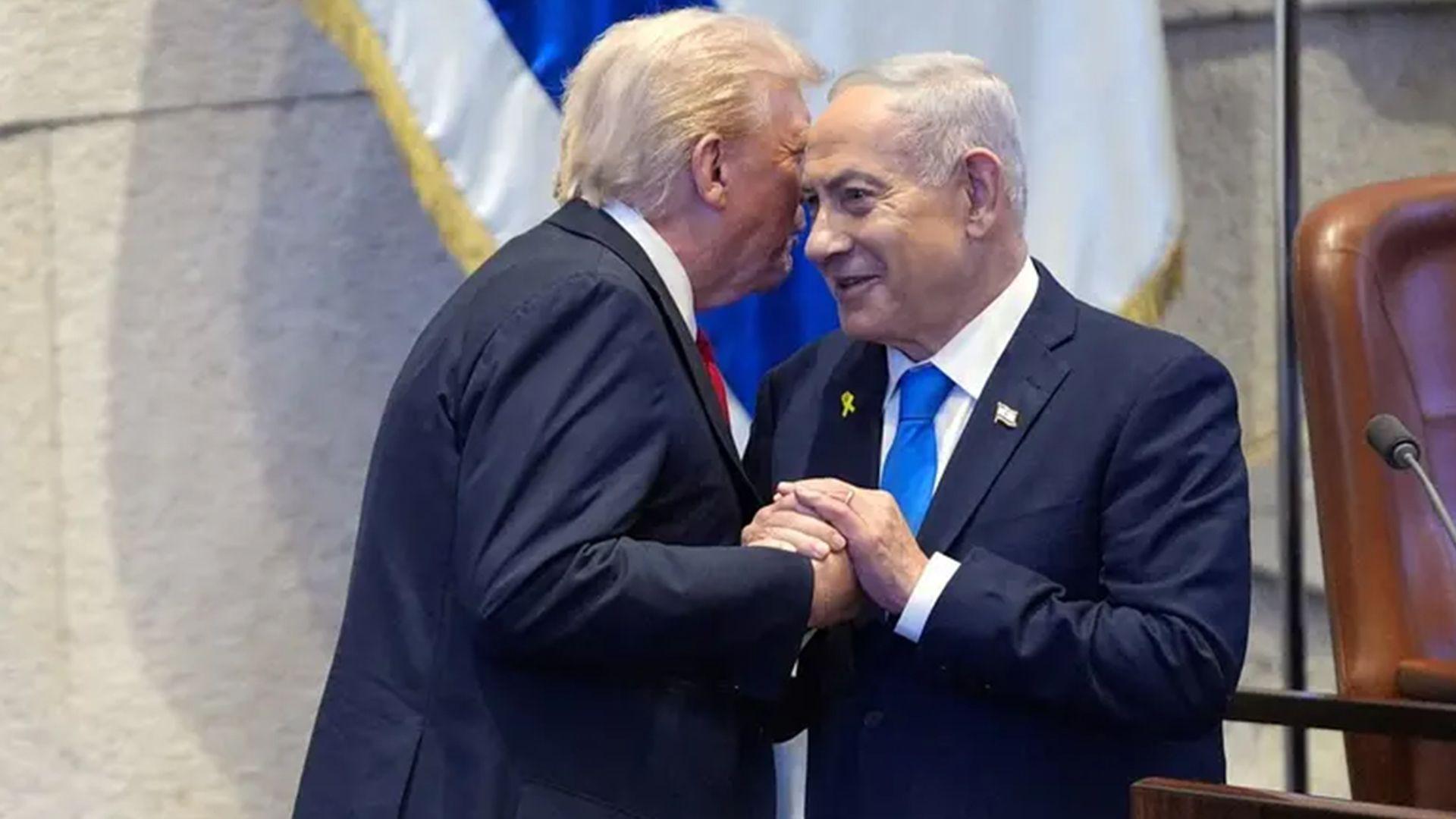 میدیاکانی ئەمریکا: ترەمپ گڵۆپی سەوزی بۆ ئیسرائیل هەڵکردووە 