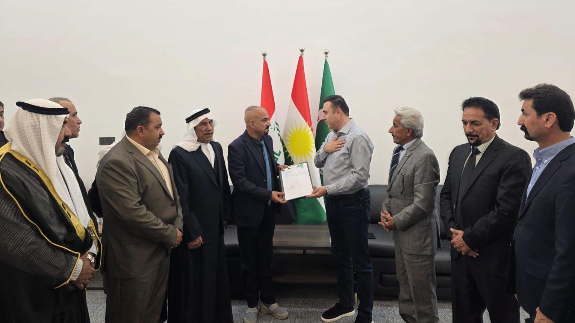 ئاراس محەمەد ئاغا: دەرگای یەکێتی ھەمیشە کراوەیە بۆ ھەموو چین و توێژێکی نەینەوا