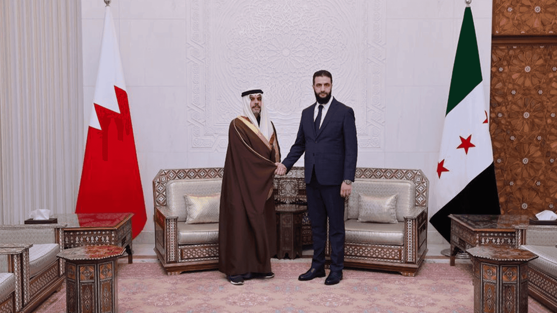 وەزارەتی دەرەوەی بەحرەین: پاڵپشتی سوریا و گەلەكەی دەكەین
