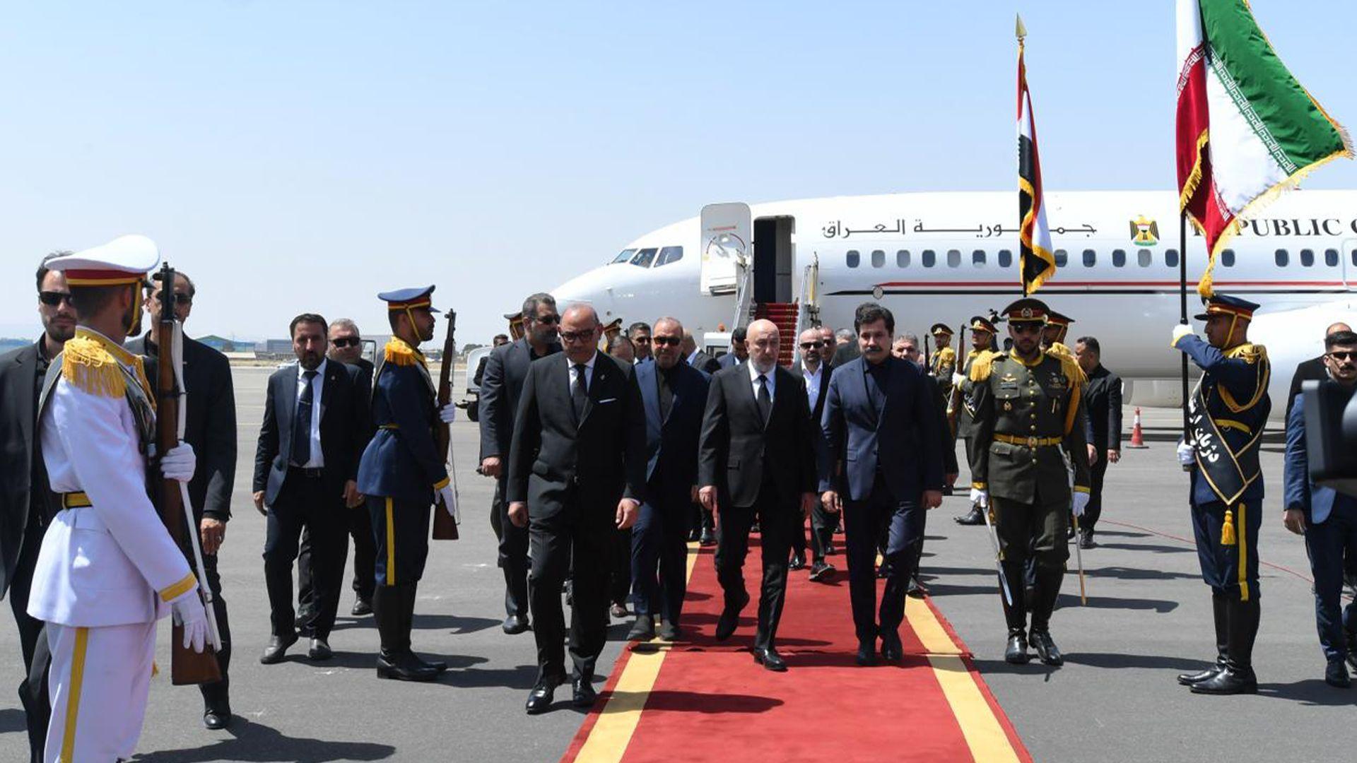 سەرۆک کۆماری عیراق بۆ رێورەسمی بەخاکسپاردنی خامنەیی گەشتە تاران