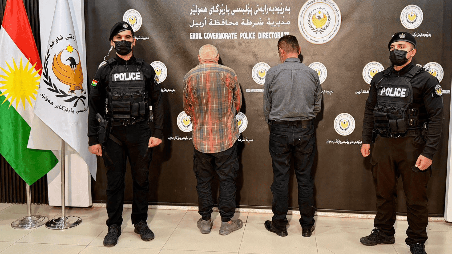 پۆلیسی هەولێر: دوو تۆمەتبارمان دەستگیر کرد کە دزییان لە مزگەوت کردووە