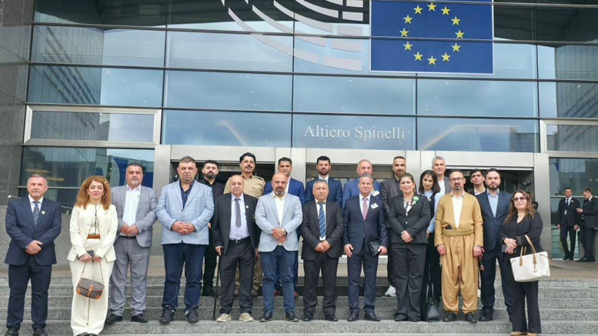 لێپرسراوی بۆردی ناوەندی دەرەوەی یەکێتی سەردانی پەرلەمانی ئەوروپای کرد