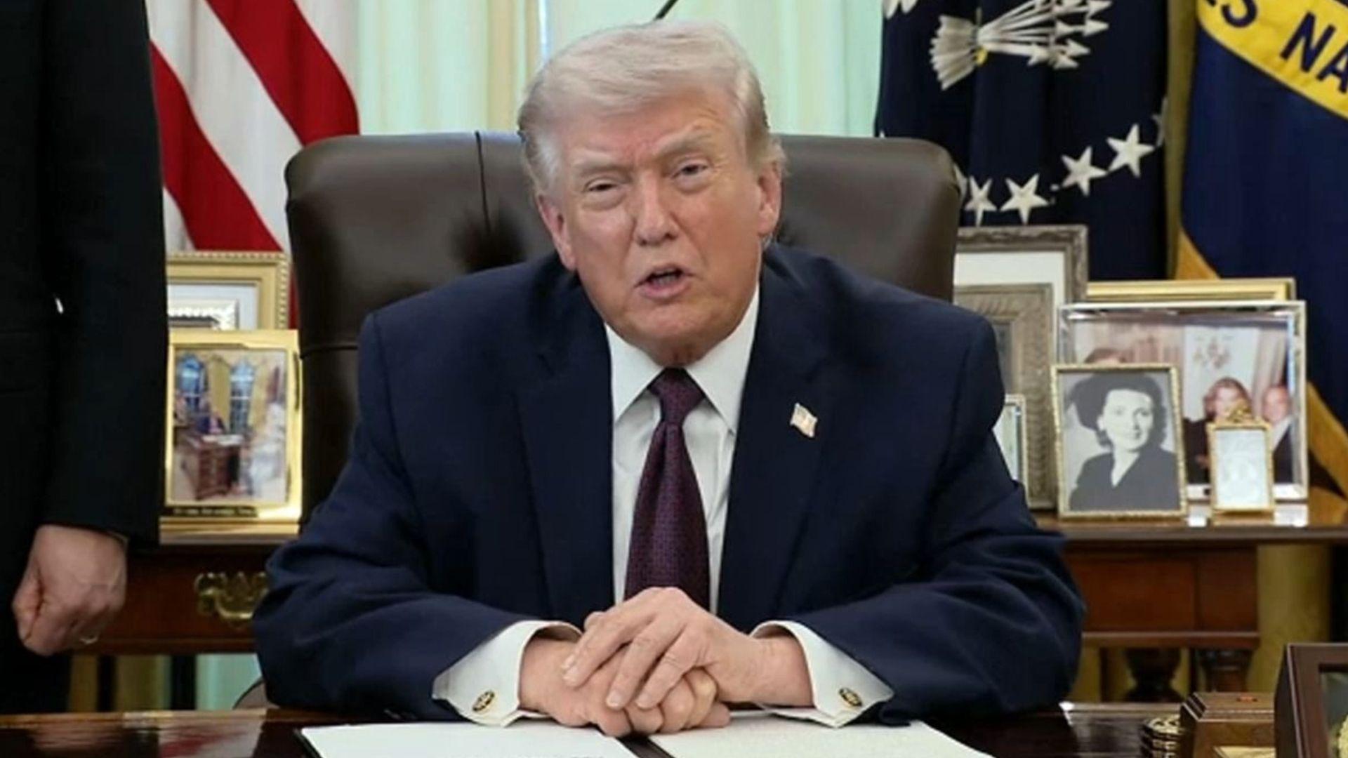 ترەمپ: دەتوانین لە ماوەیەکی کورتدا گەرووی هورمز بکەینەوە