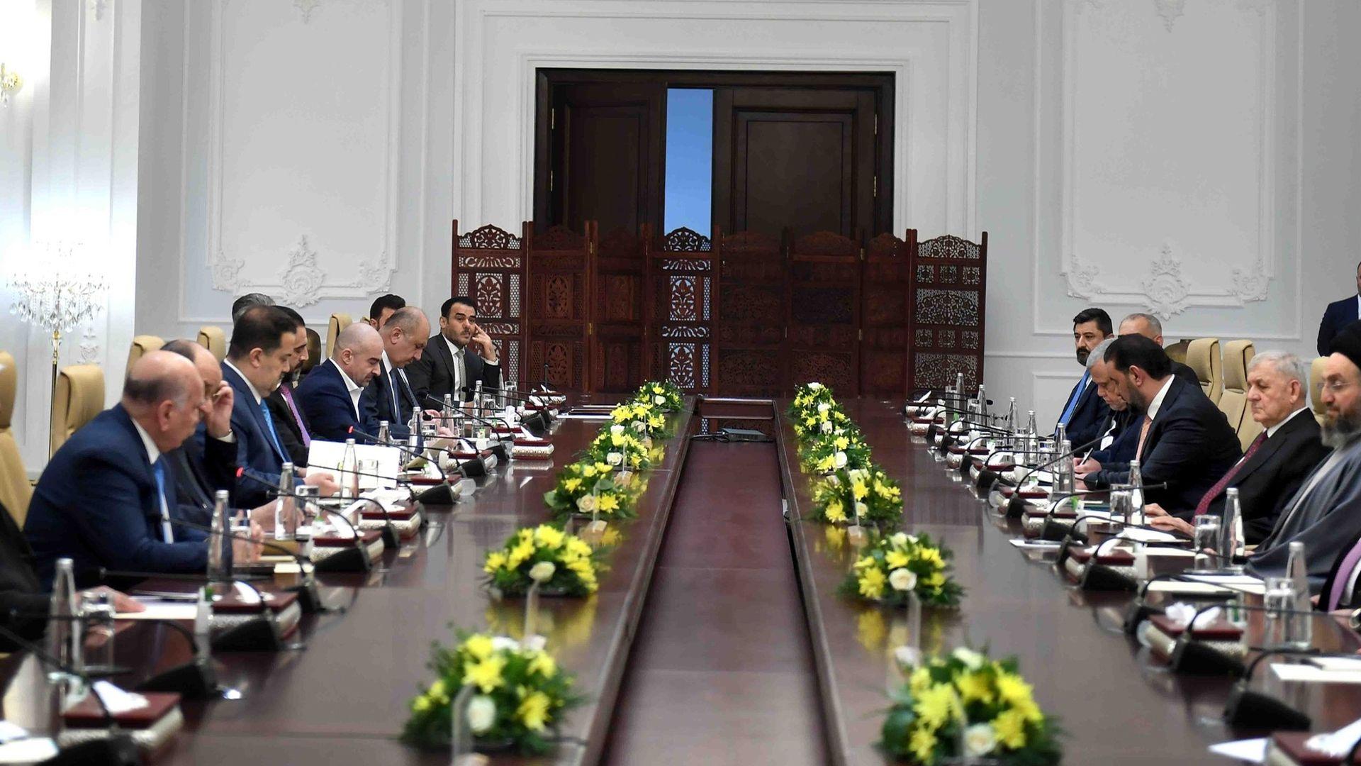 هاوپەیمانیی ئیدارەی دەوڵەت بە ئامادەبوونی سەرۆك كۆمار و سەرۆكی یەكێتی كۆبووەوە