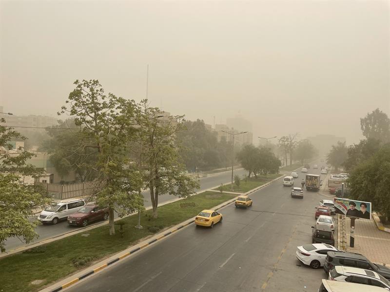 طقس العراق.. انخفاض في درجات الحرارة مصحوبة بتصاعد للغبار