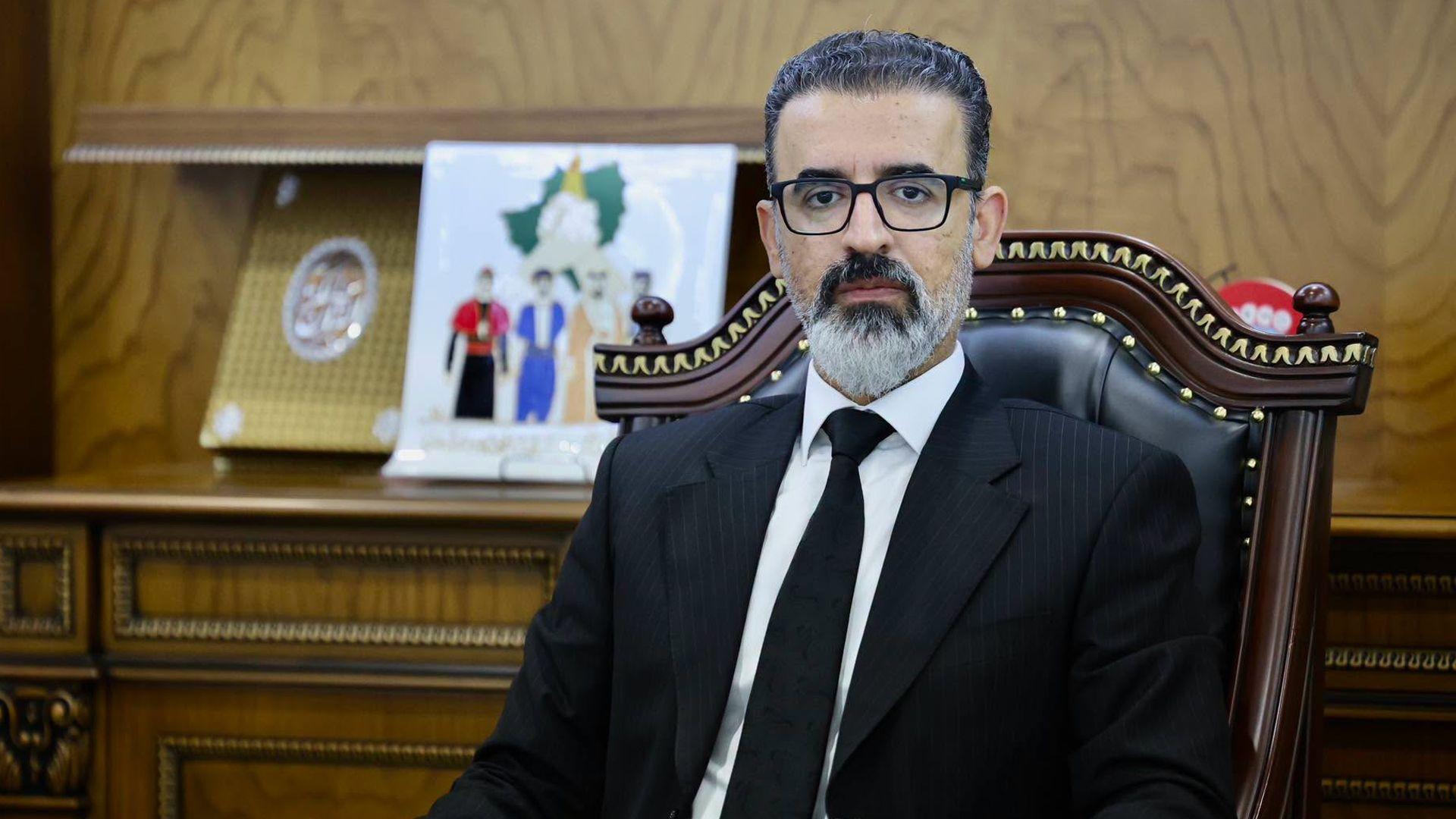 رێبوار تەها وەک باشترین پارێزگاری عیراق بۆ ساڵی 2025 هەڵبژێردرا