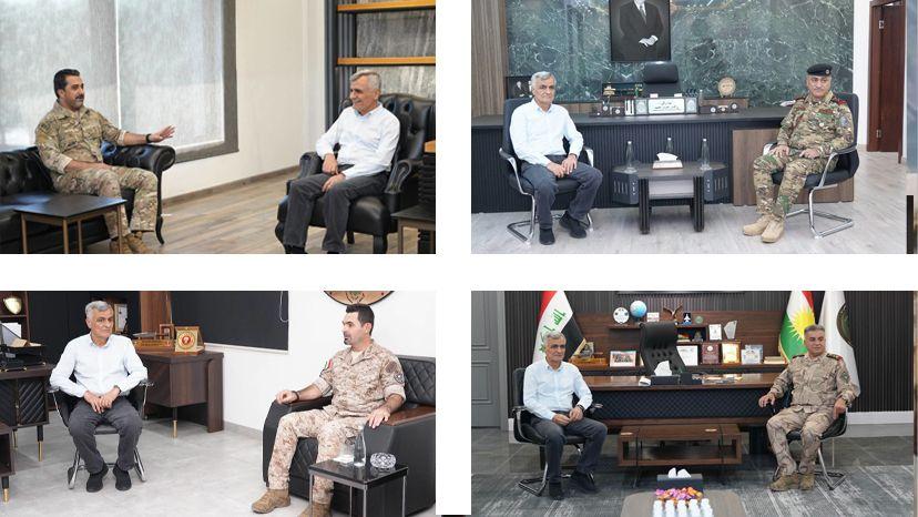 ئەمڕۆ جێگری سەرۆکی یەکێتی چەندین دیداری ئەمنی ئەنجامدا