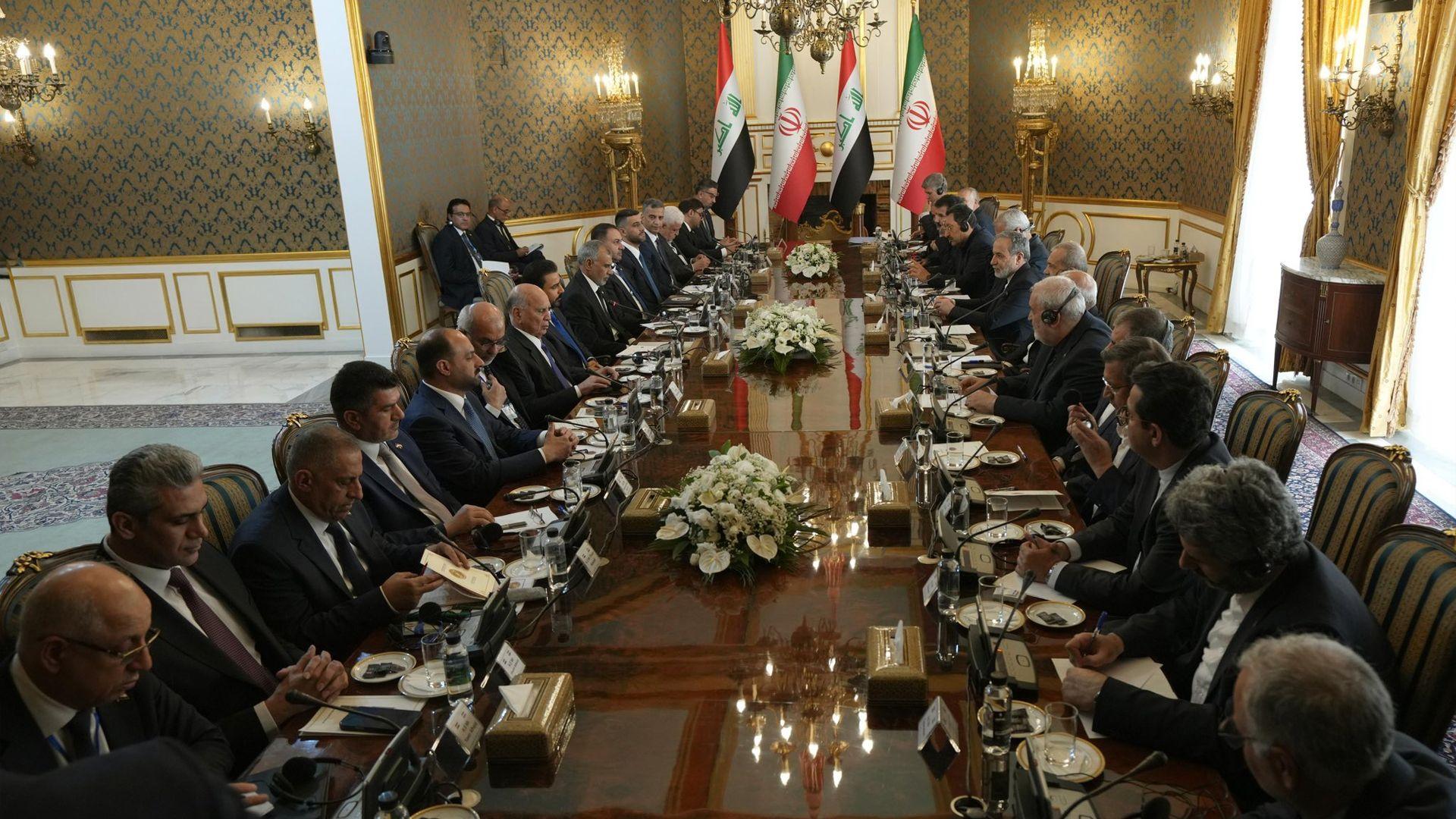 عیراق و ئێران چەندین رێککەوتن و یاداشتی لێکتێگەیشتنیان ئیمزا کرد