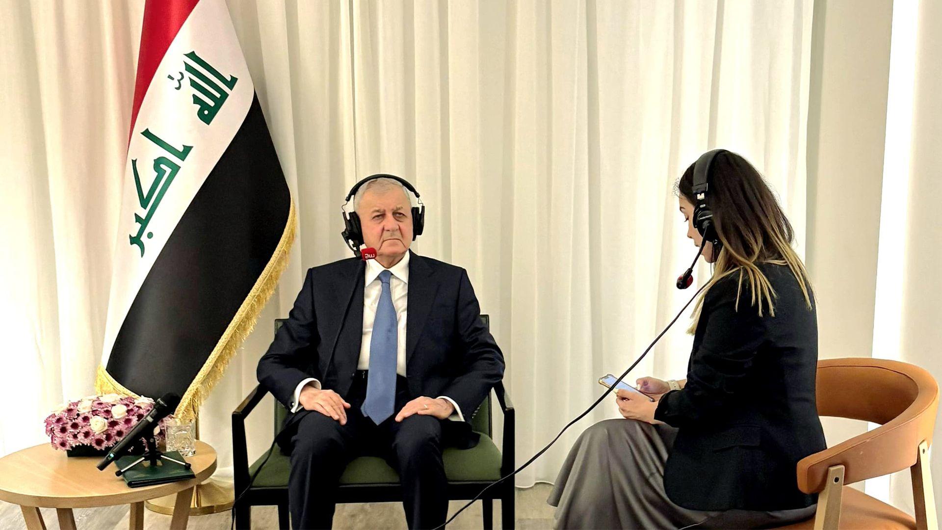 سەرۆک کۆمار: هیوادارین ئاگربەستی نێوان ئێران و ئیسرائیل بەردەوامبێت