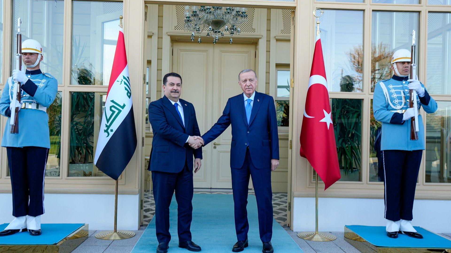 سودانی و ئەردۆغان لە ئیستەنبوڵ كۆبوونەوە 
