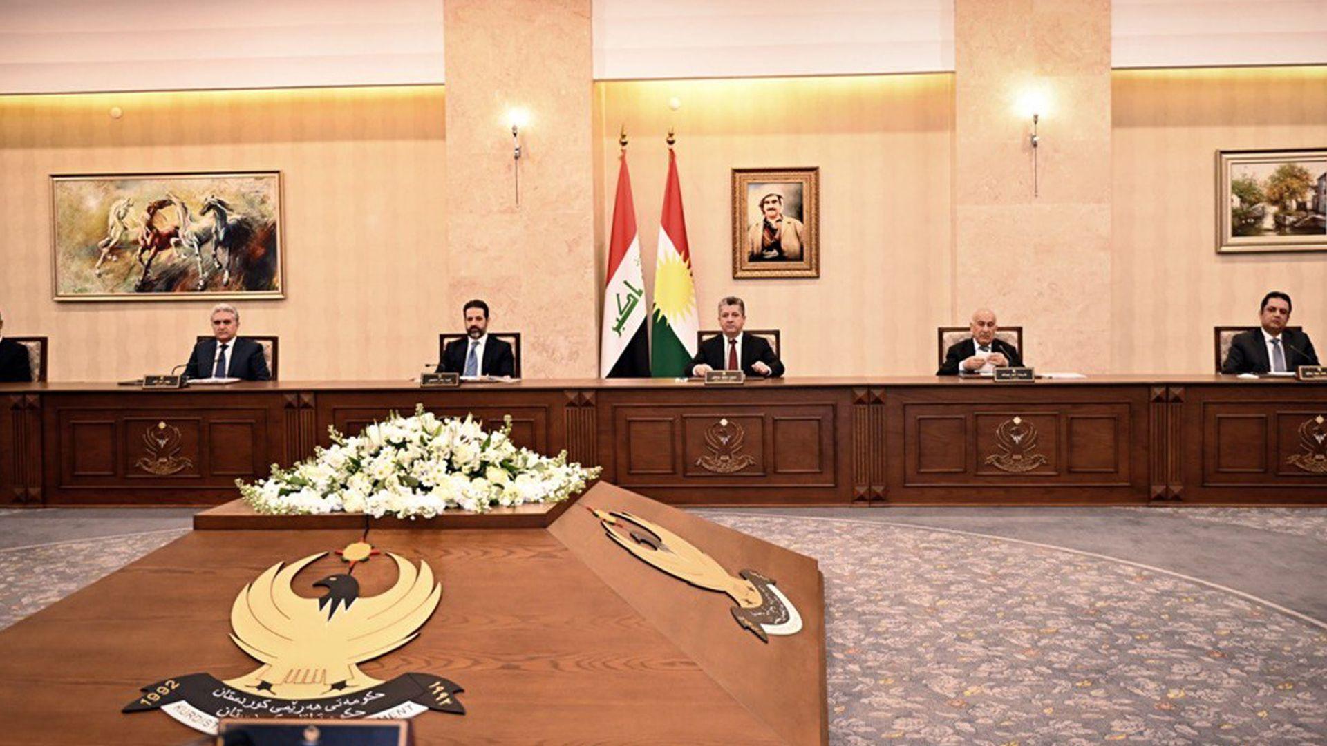 ئەنجومەنی وەزیران تاوتوێی پرسی موچە و ژمارەی وەزیفی فەرمانبەران دەكات