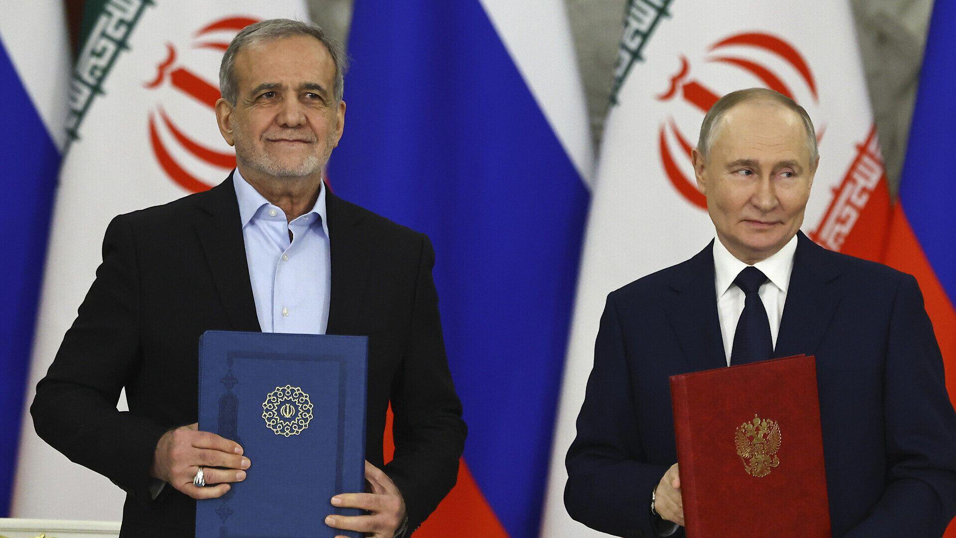 پوتن یاسای پەسەندكردنی رێككەوتننامەی هاوبەشیی نێوان ئێران و روسیای ئیمزاكرد