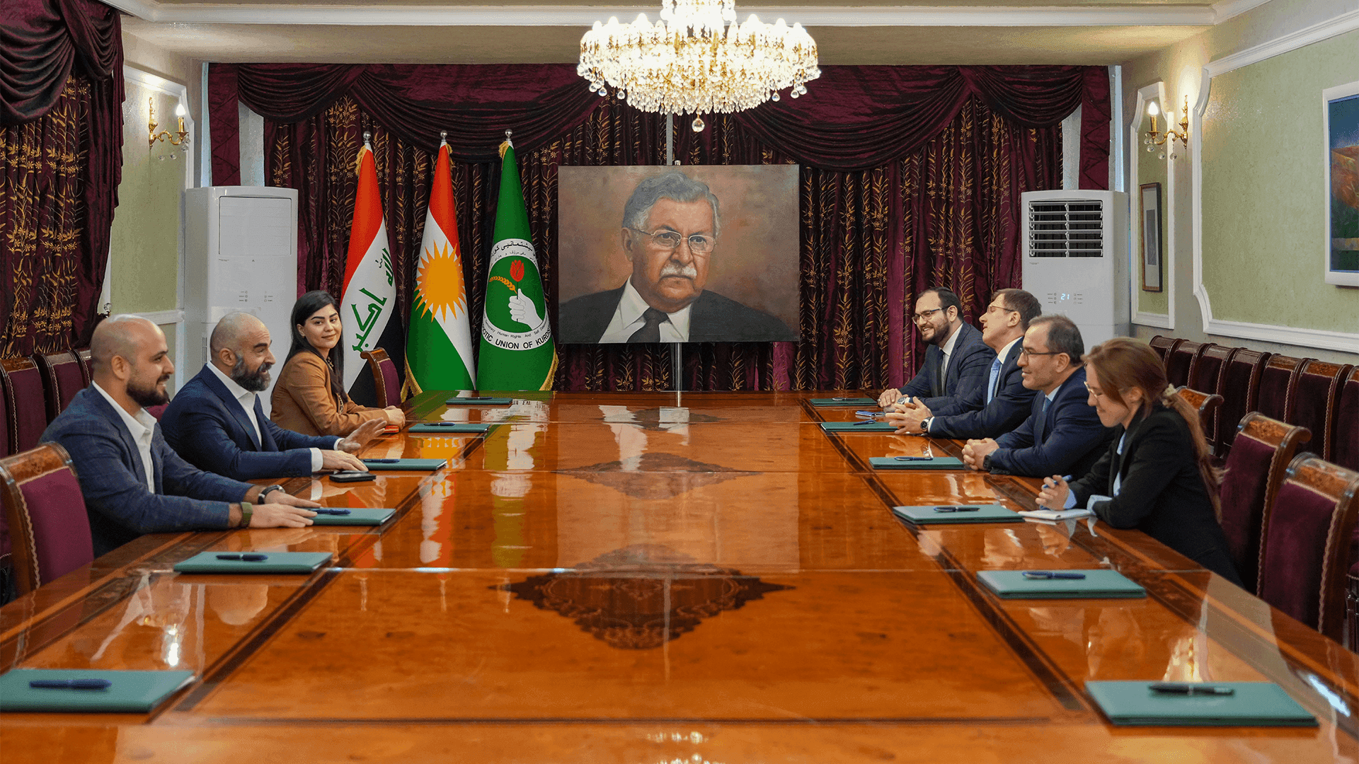 سەرۆکی یەکێتی ستایشی هەوڵەکانی باڵیۆزی روسیا لە عیراق دەکات