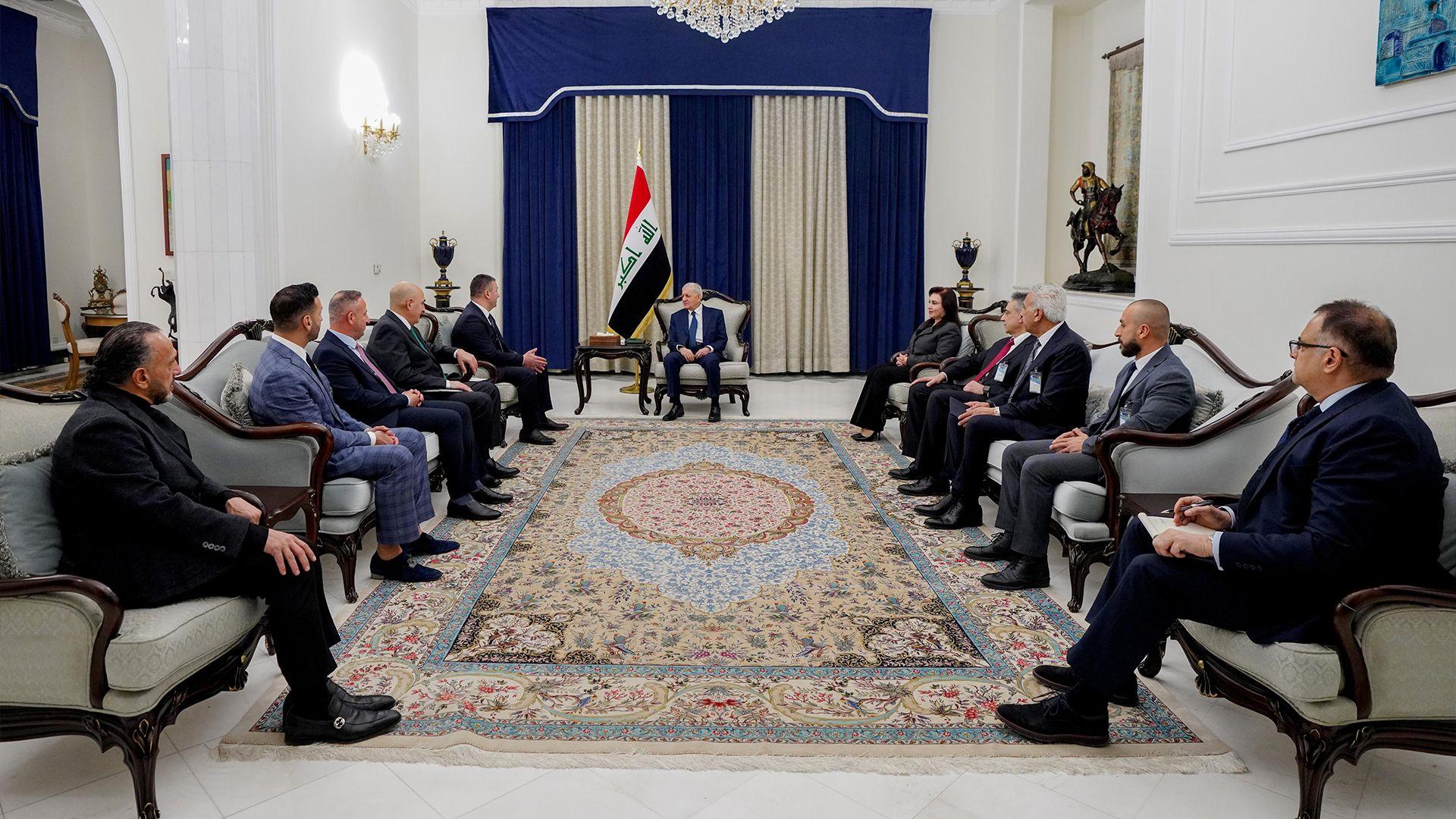 سەرۆک کۆمار: خاڵە هاوبەشەکانی نێوان عیراقییەکان ڕەنگدانەوەی پێکەوەژیانی ئاشتیانەیە