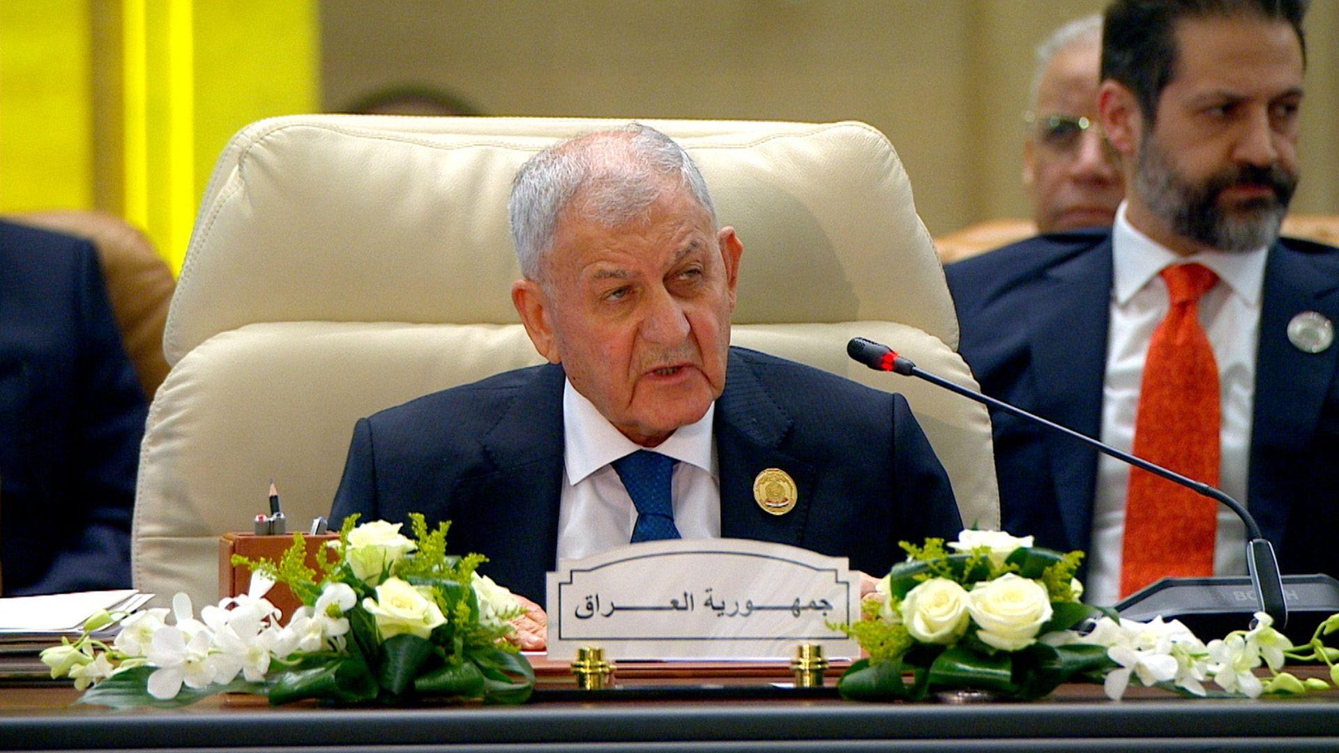 د.لەتیف رەشید جەختی لەسەر پشتیوانی تەواوی عیراق بۆ خۆڕاگری گەلی فەلەستین کردەوە