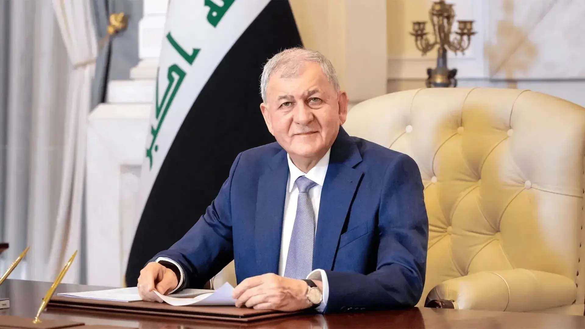 سەرۆک کۆماری عیراق بەبۆنەی جەژنی ''برۆنایا'' پیرۆزبایی لە سابیئەی مەندائی دەکات 