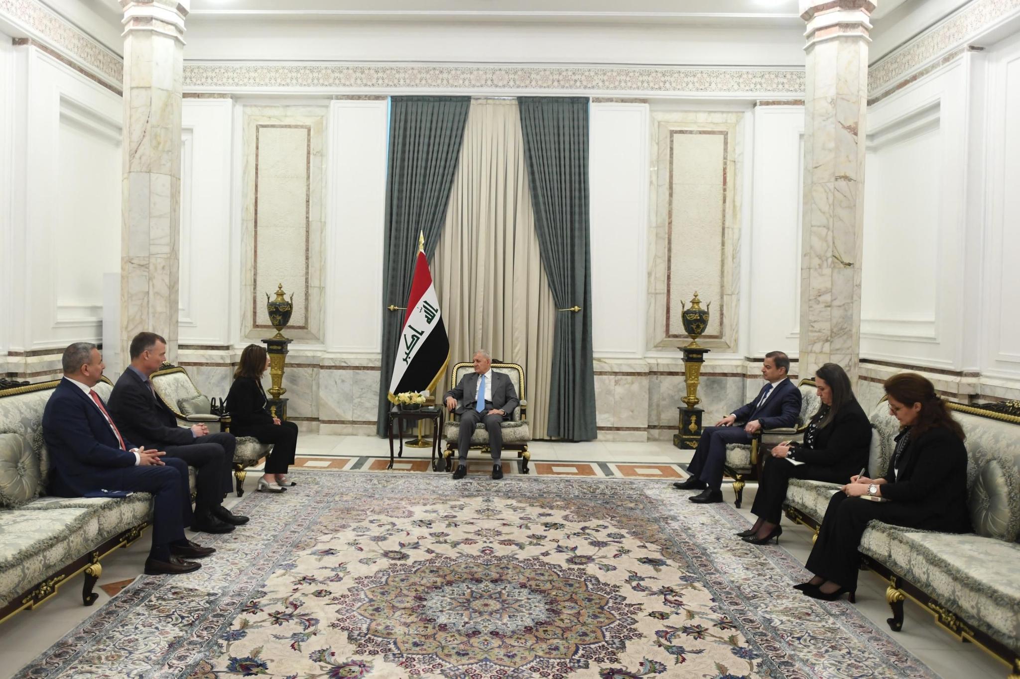 سەرۆک کۆمار پێشوازی له بەڕێوەبەری گشتی لیژنەی نێودەڵەتی بۆ کاروباری بێسەروشوێنان کرد