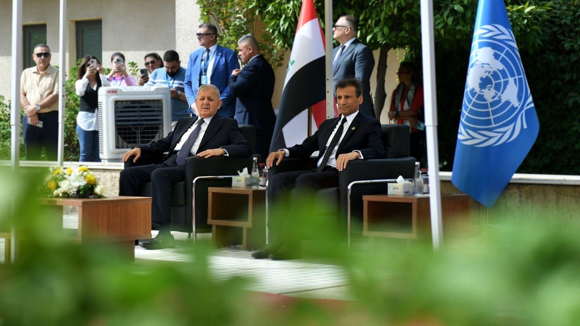 سەرۆک کۆمار بەشداری لە یادکردنەوەی قوربانیانی بارەگای نەتەوەیەکگرتوەکان لە عیراق کرد 