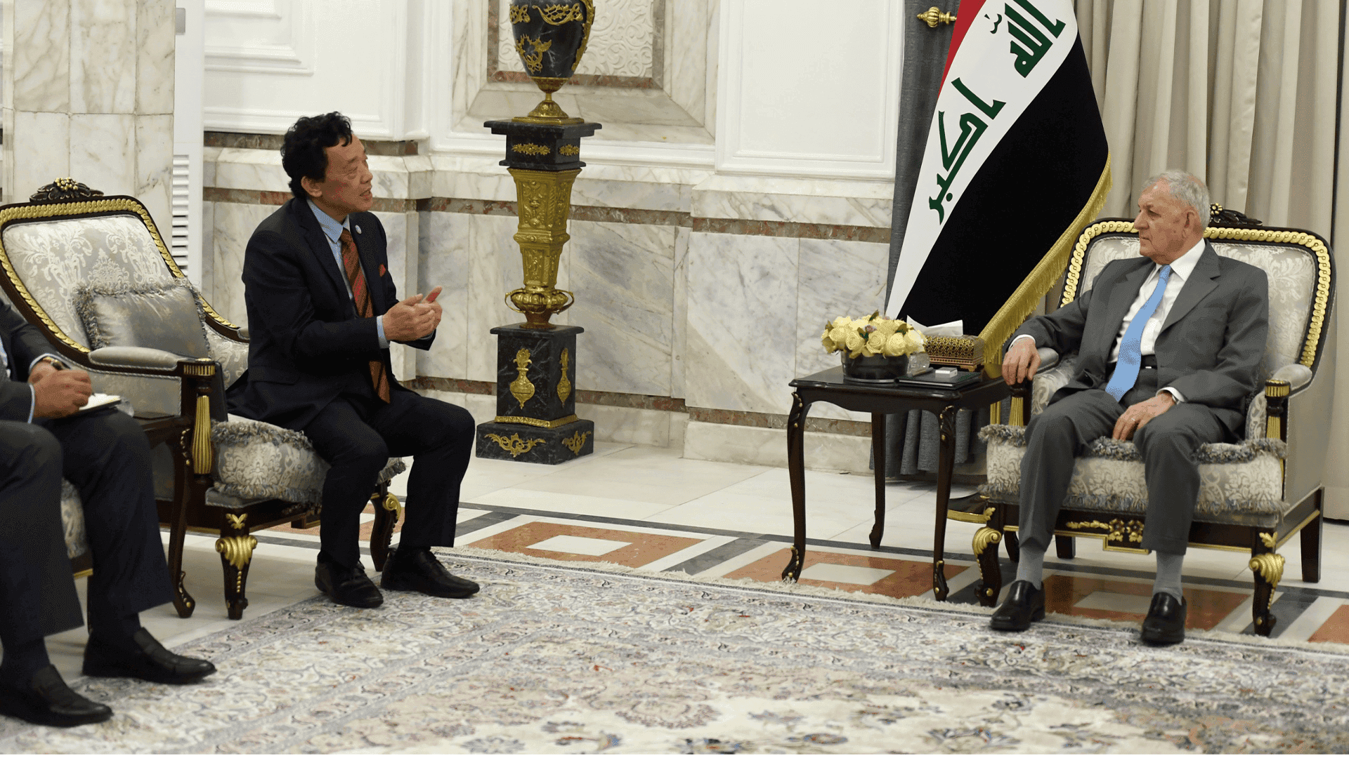 سەرۆک کۆمار پێشوازی لە بەڕێوەبەری گشتی رێکخراوی خۆراک و کشتوکاڵی نەتەوە یەکگرتووەکان کرد