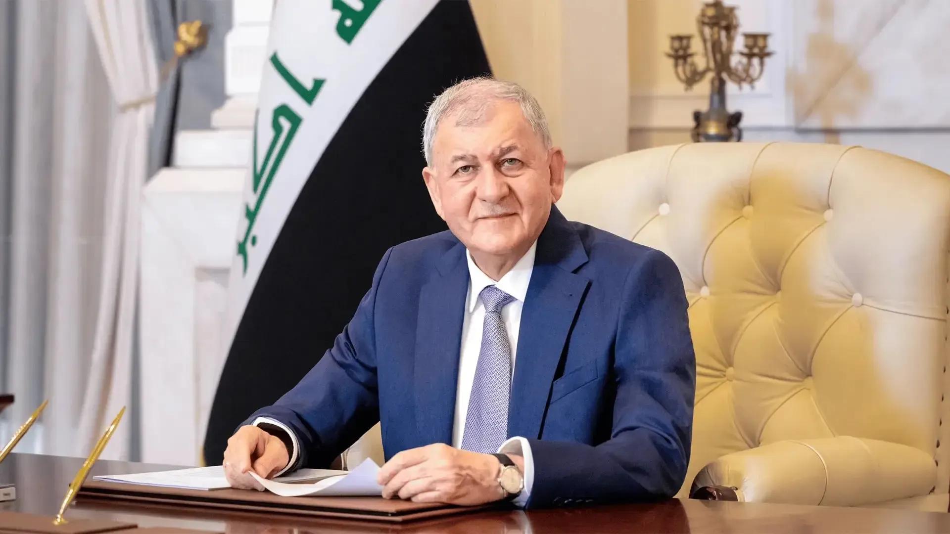 سەرۆک کۆماری عیراق لە یادی 127 ساڵەی رۆژنامەگەری کوردیدا پەیامێکی بڵاوکردەوە