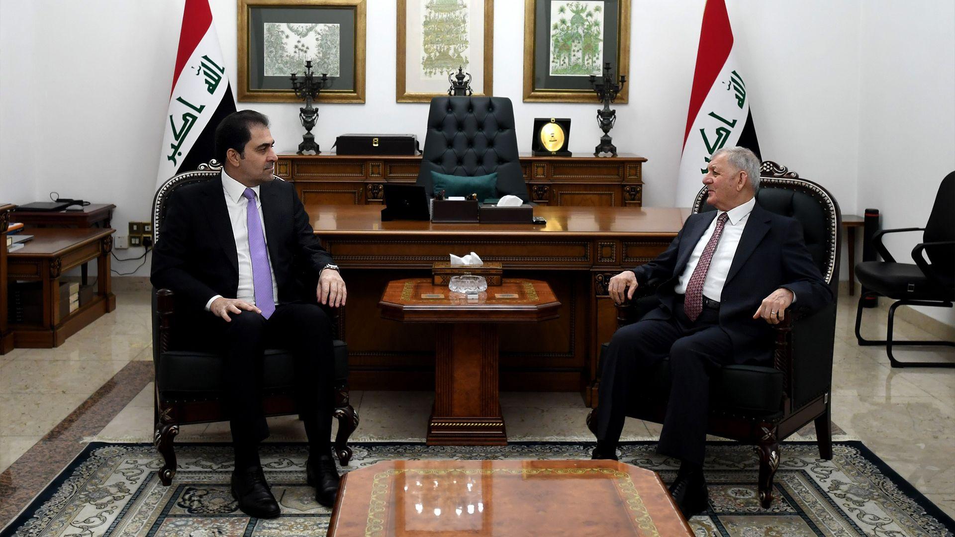 سەرۆک کۆمار پێشوازیکرد لە جێگری یەکەمی سەرۆکی ئەنجومەنی نوێنەران