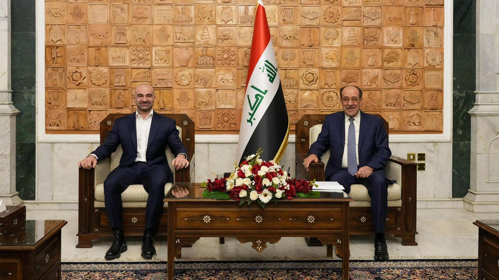 بافڵ جەلال تاڵەبانی و نوری مالیکی کۆبوونەوە