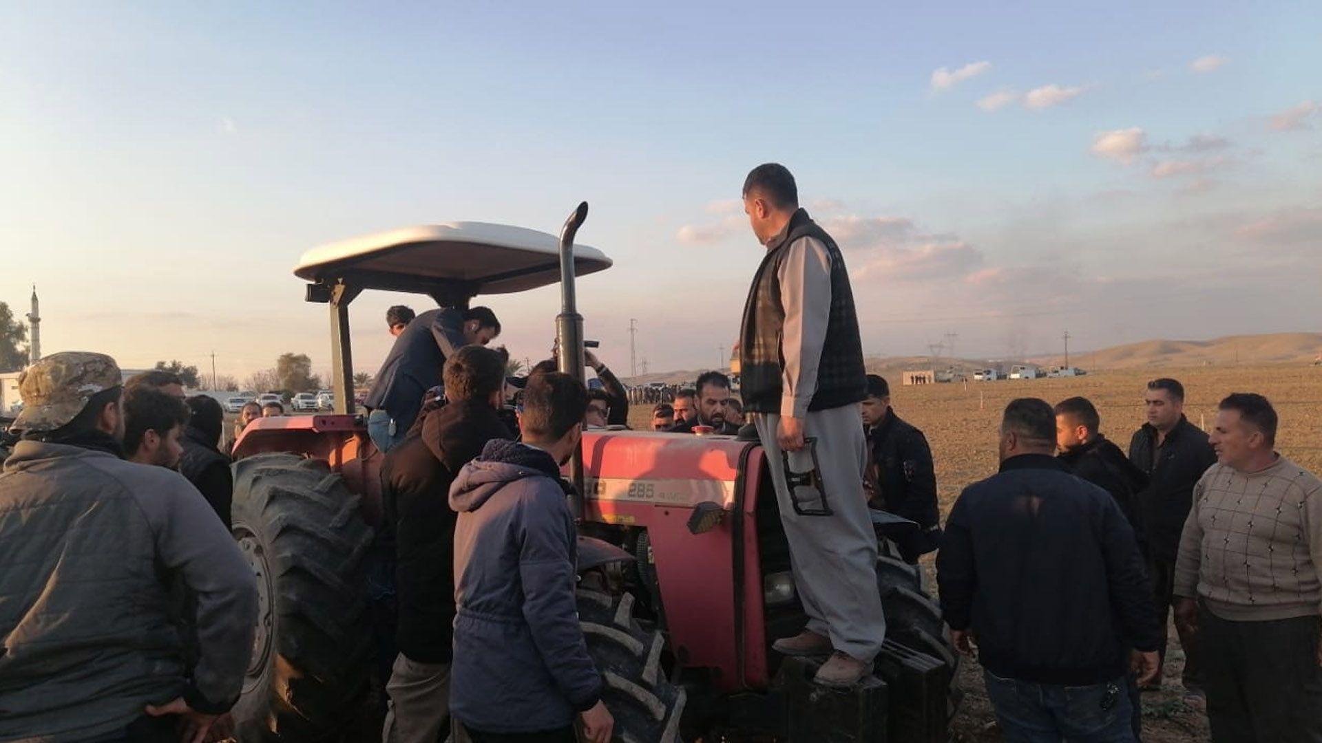 لە ناحیەی سەرگەڕان گرژی کەوتە نێوان جوتیارانی کورد و سوپای عیراق