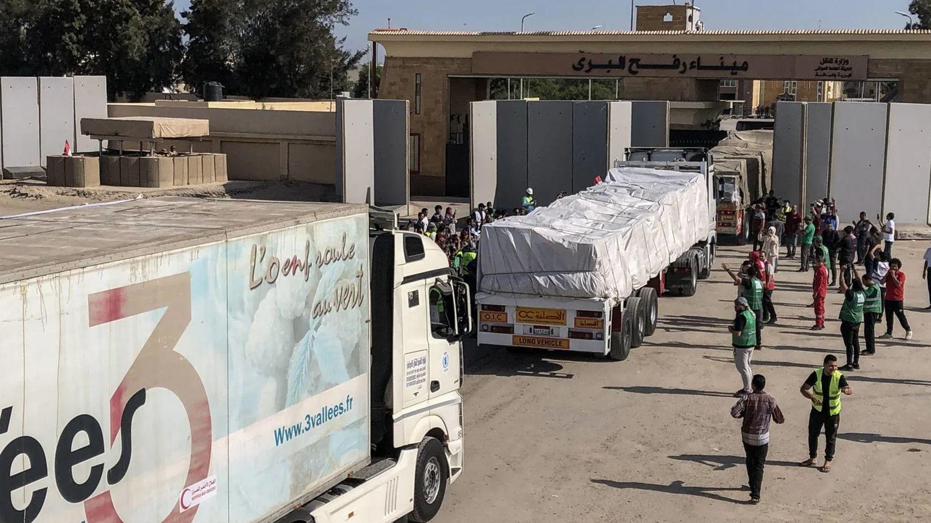 ئەمریكا: دوای ئاگربەست رۆژانە 500 بارهەڵگر هاوكاری دەگاتە غەززە
